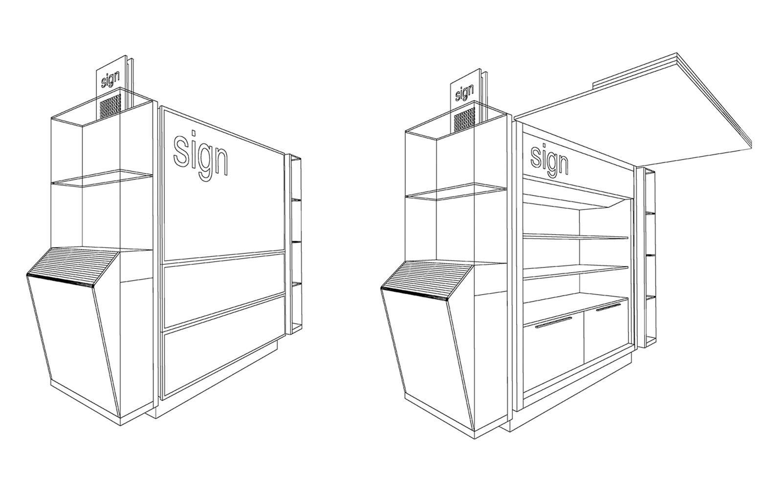 PORTABLE KIOSK FOR HK AIRPORT Design Systems-6