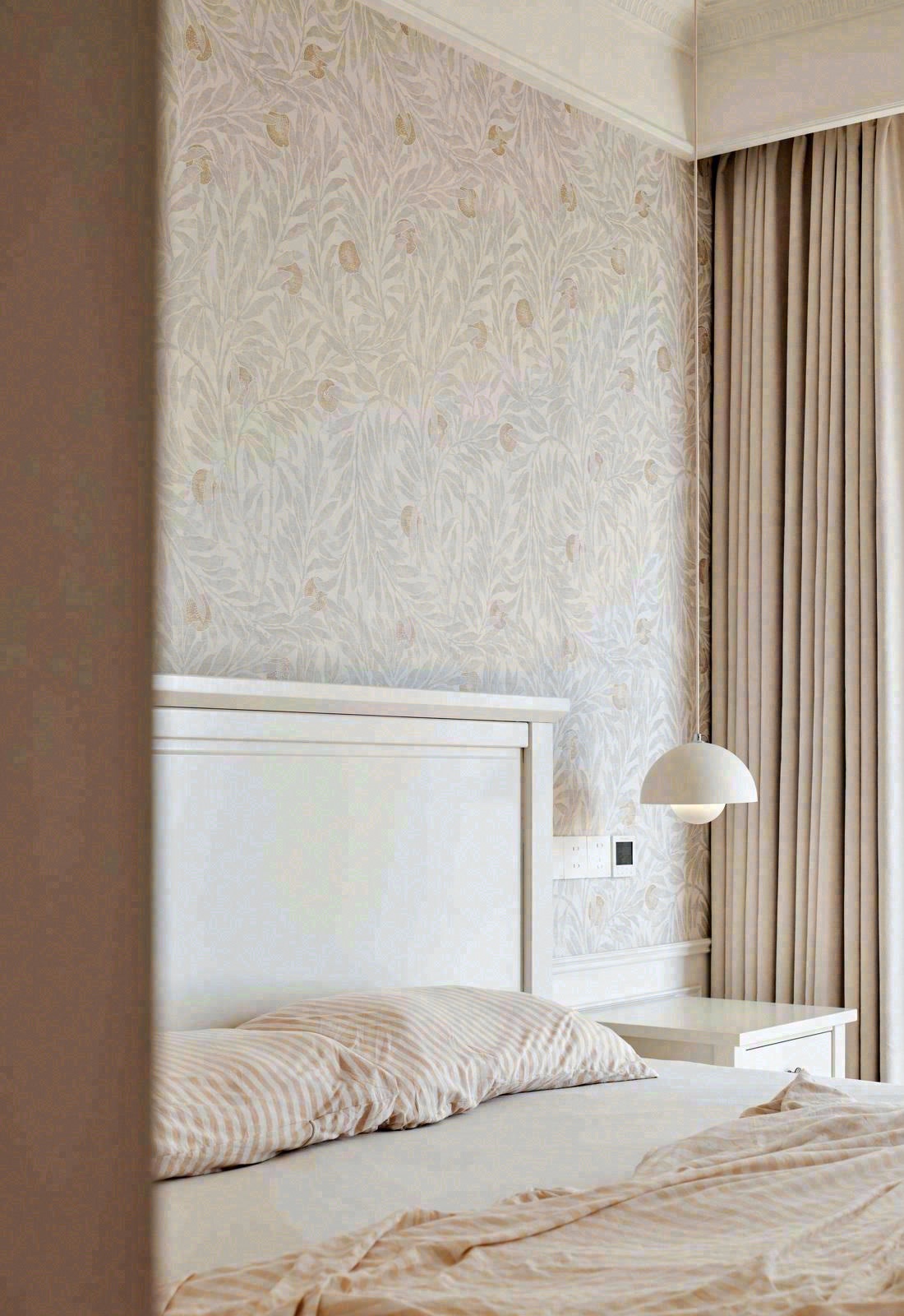 奶油轻法式平层设计-30