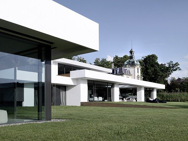 豪华别墅 现代风格Swiss Fine Line無與倫比的海濱別墅-11