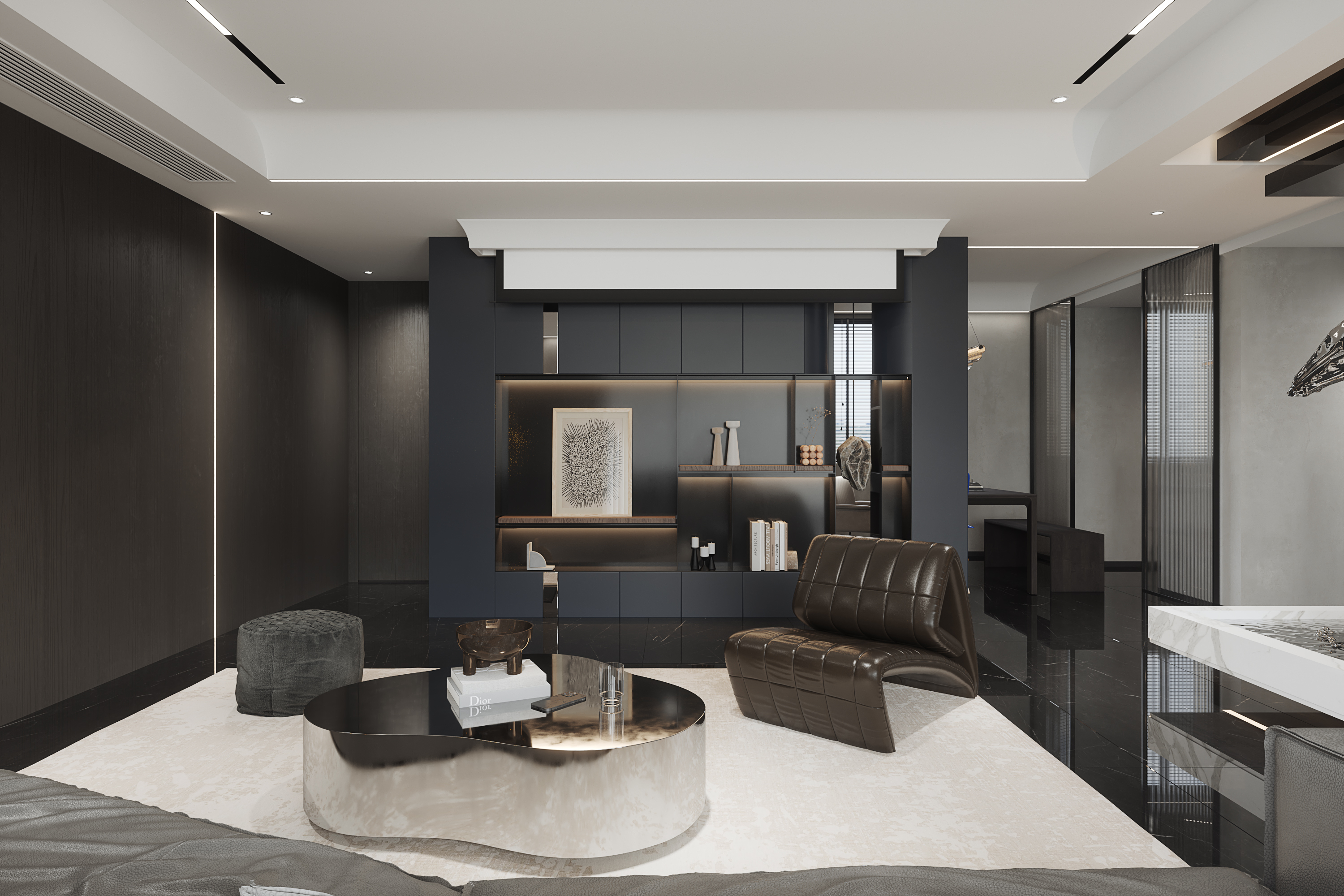 鸿烨表现|简约高级黑白灰-3