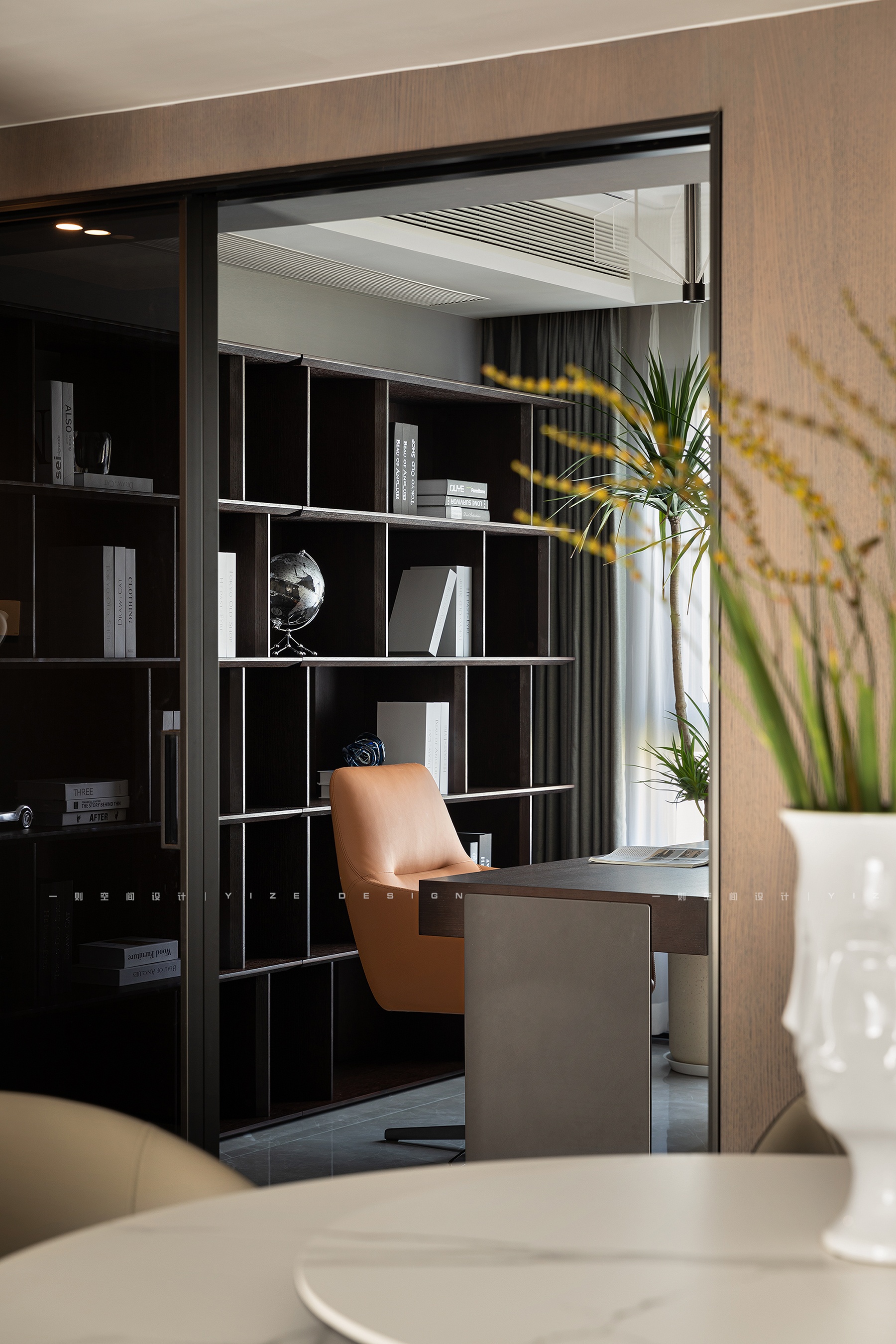 杭州现代黑白跃层住宅丨中国杭州-47