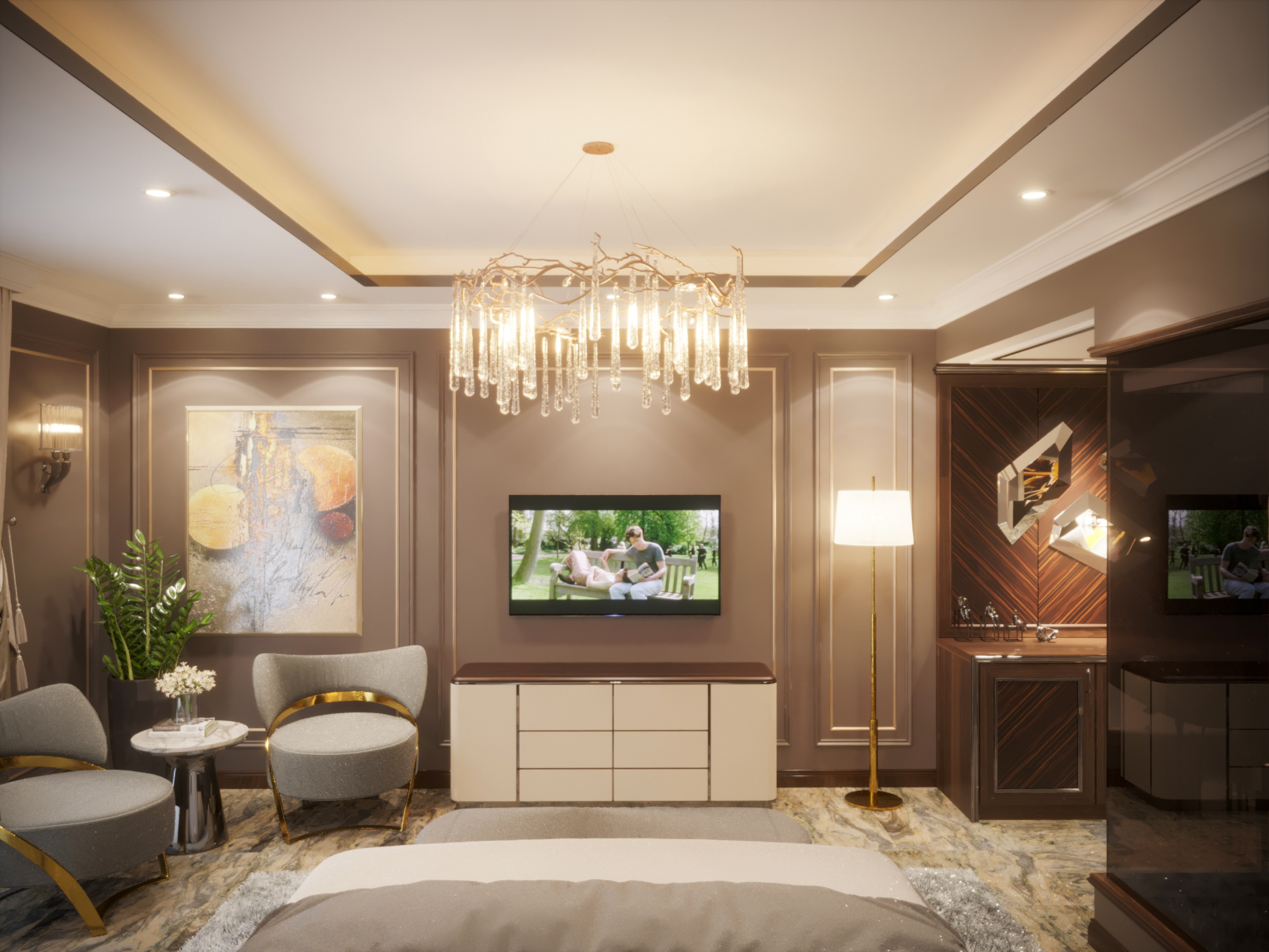 Hotel Bedroom ultra Modern-2