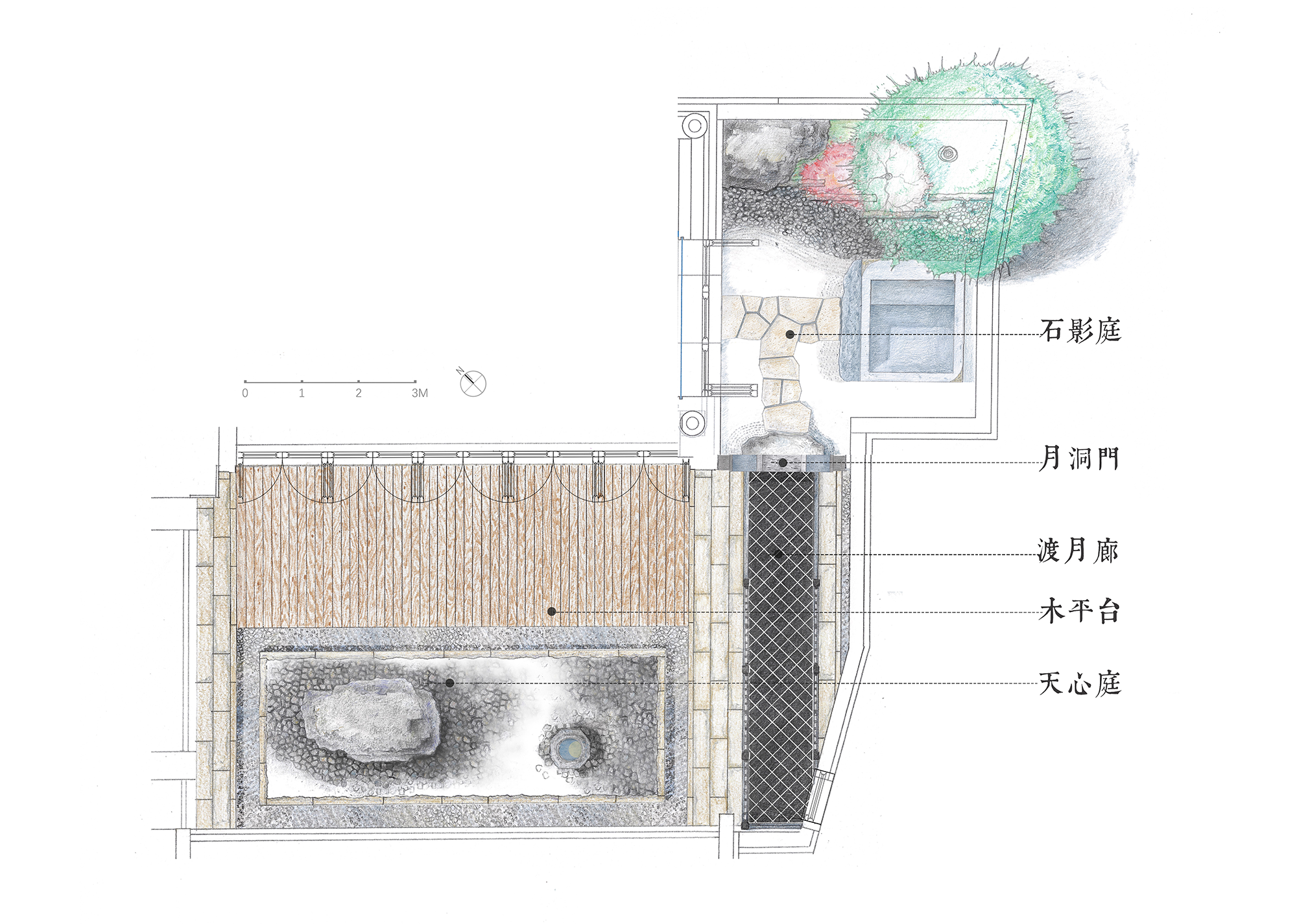 悉昙酒店部分庭院及公区设计丨丈山造园设计事务所-74