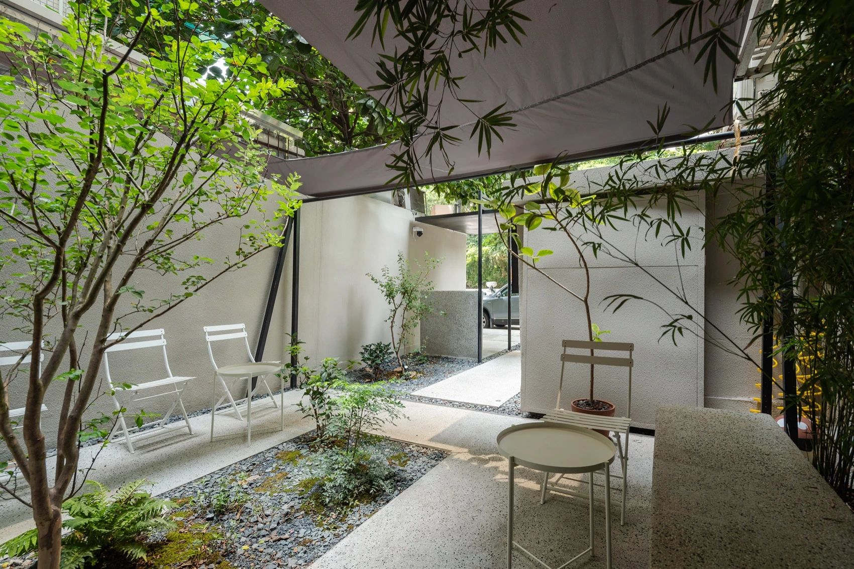 模糊室内与花园的边界 椿 氹边建筑-9