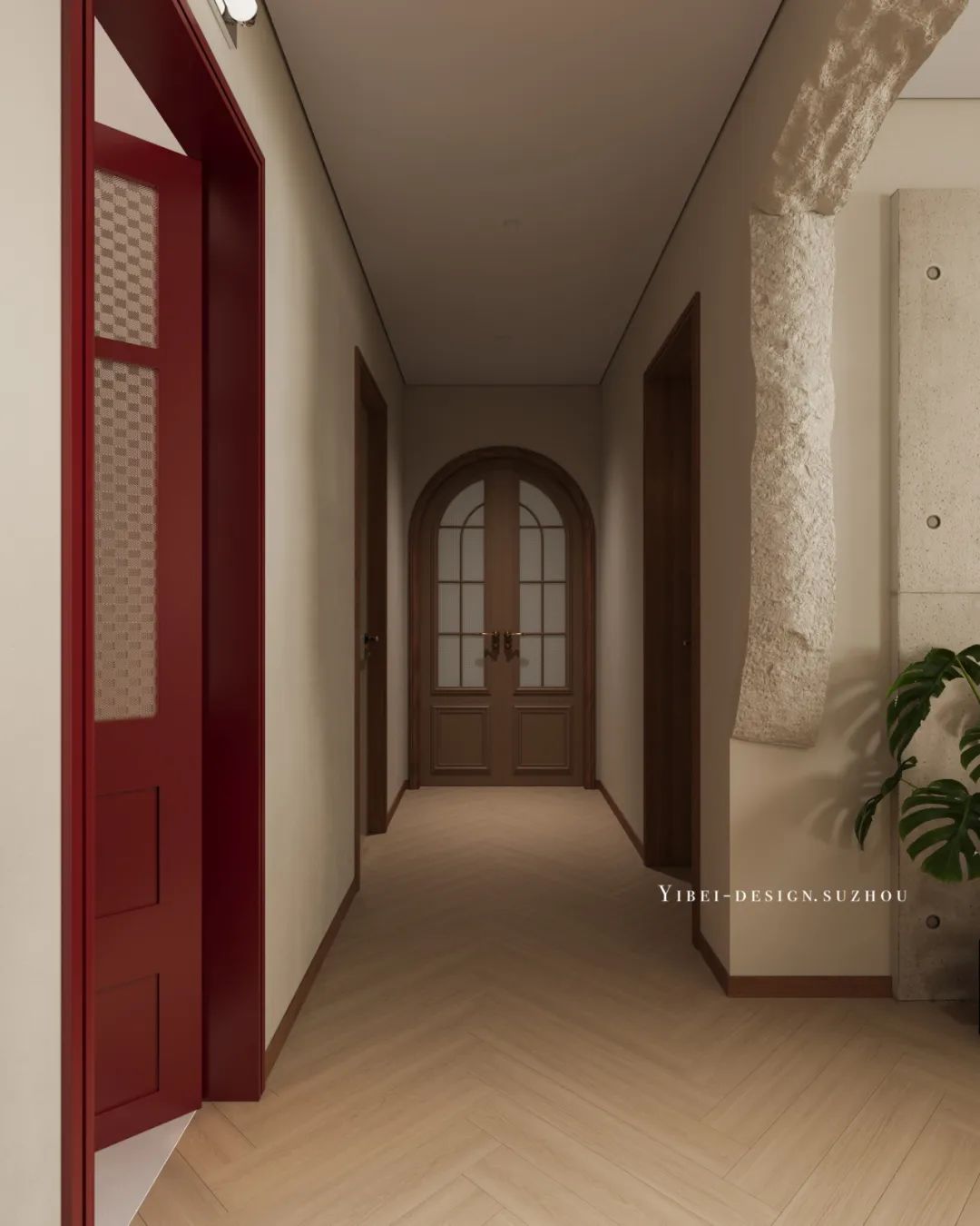 空间通透感与浪漫感兼得之道 家装设计丨YIBEI DESIGN SUZHOU-10