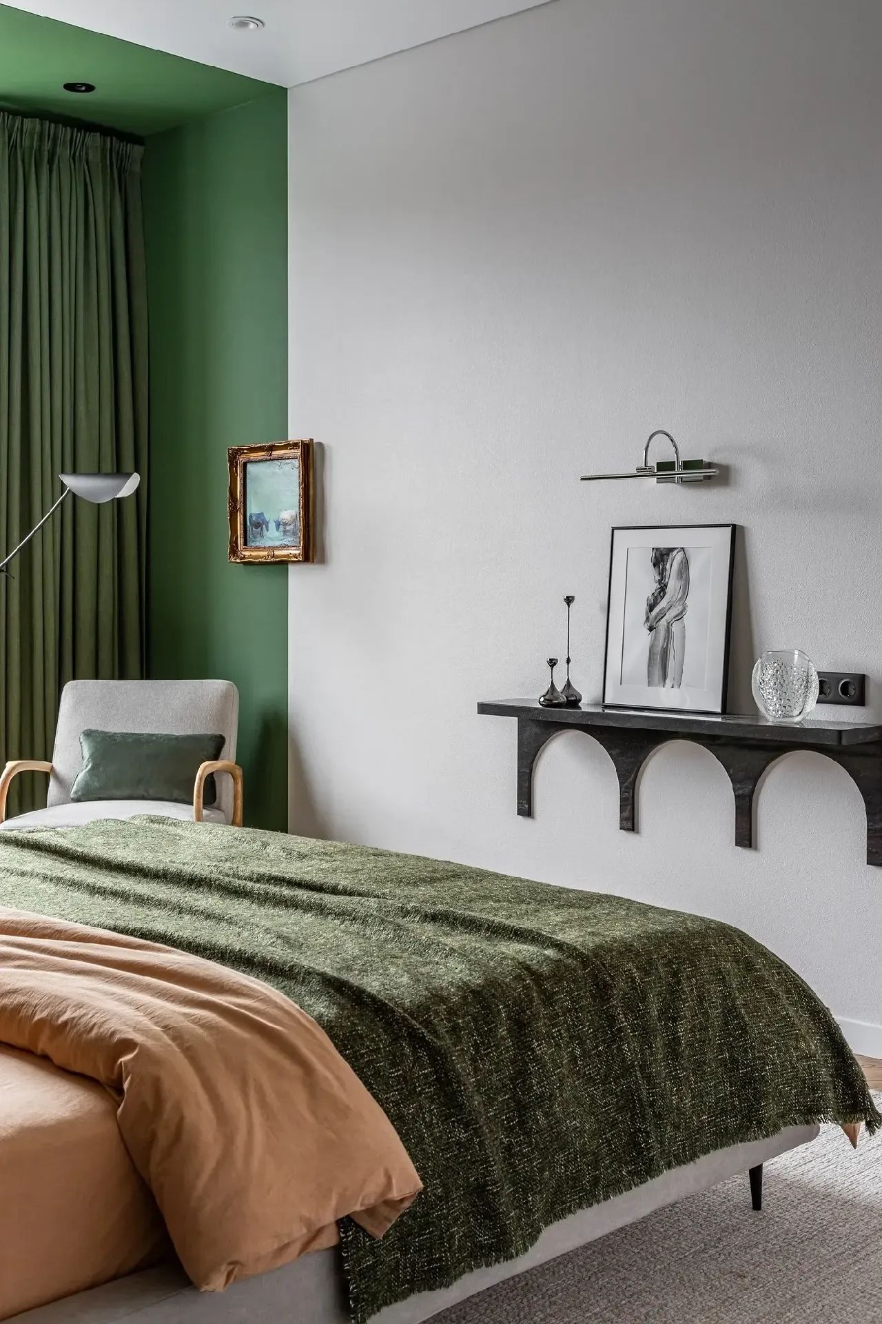 70㎡两居室公寓设计丨Victoria Vishnevskaya-12