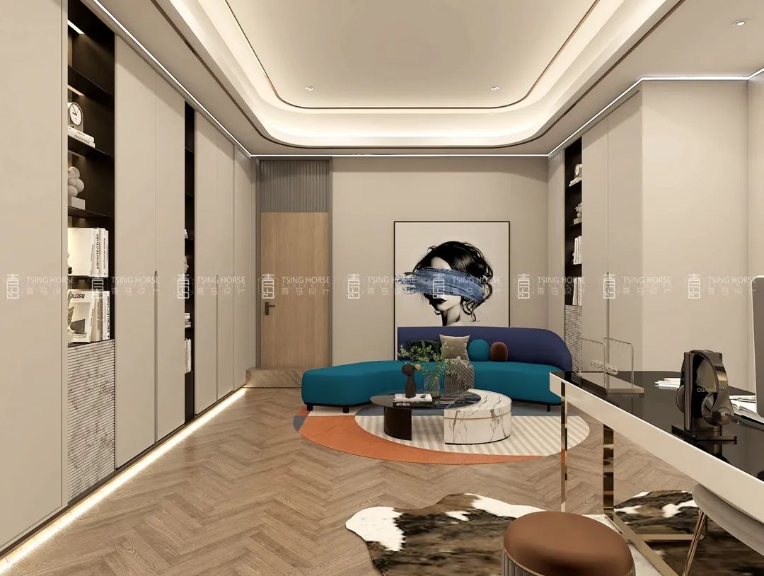 新城玺樾骊府下叠户型设计丨青马别墅设计-59