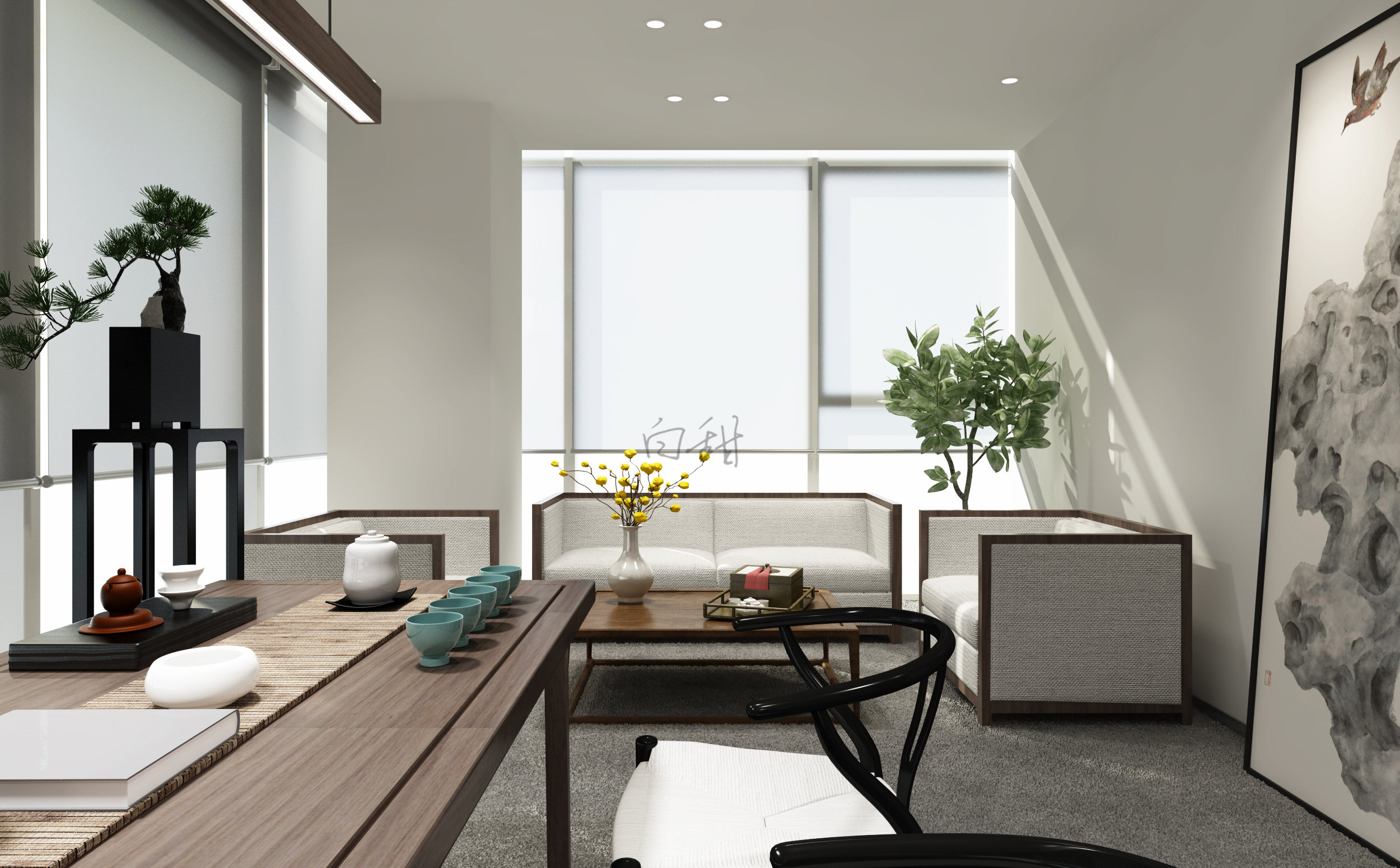 工装/半舍设计丨荣盛时代办公-1