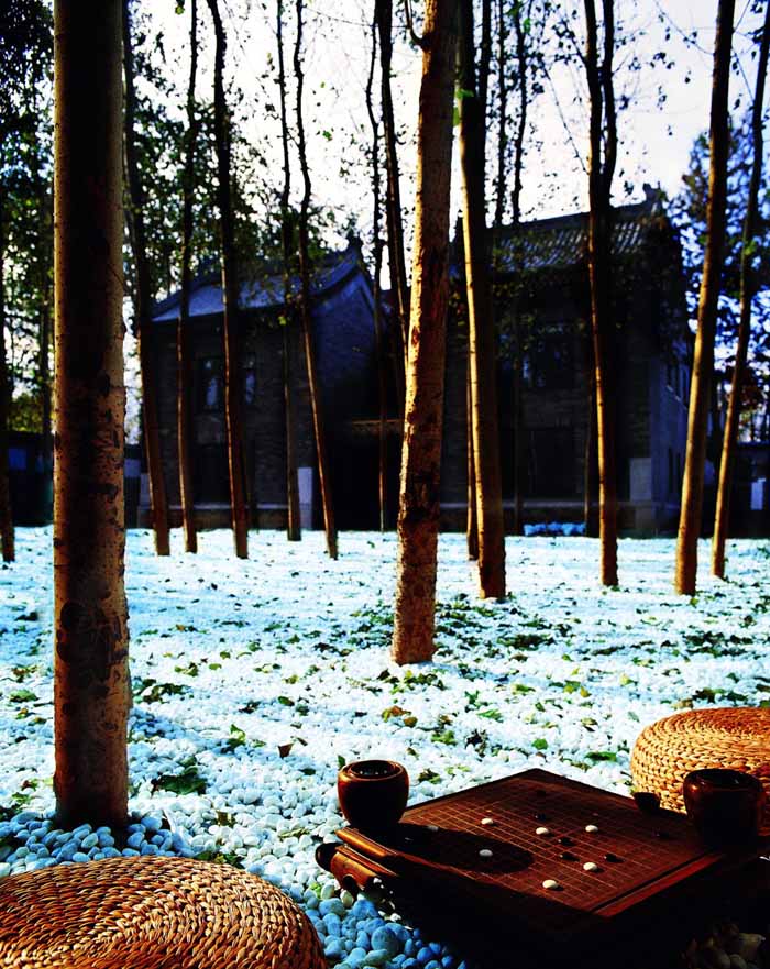 繁华中寻宁静，晴翠园四合院设计展现中式美学-4