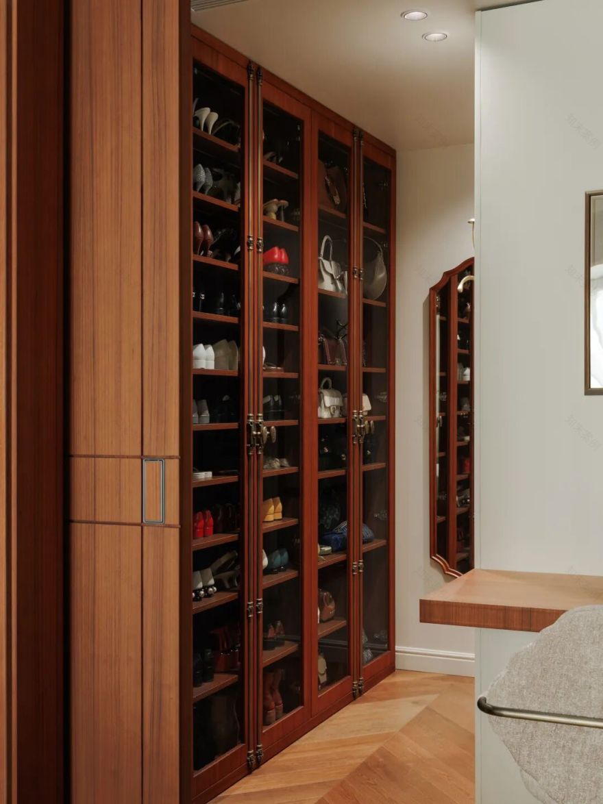 北京135㎡法式中国风:年轻人整顿老旧户型,看完极度舒适-50