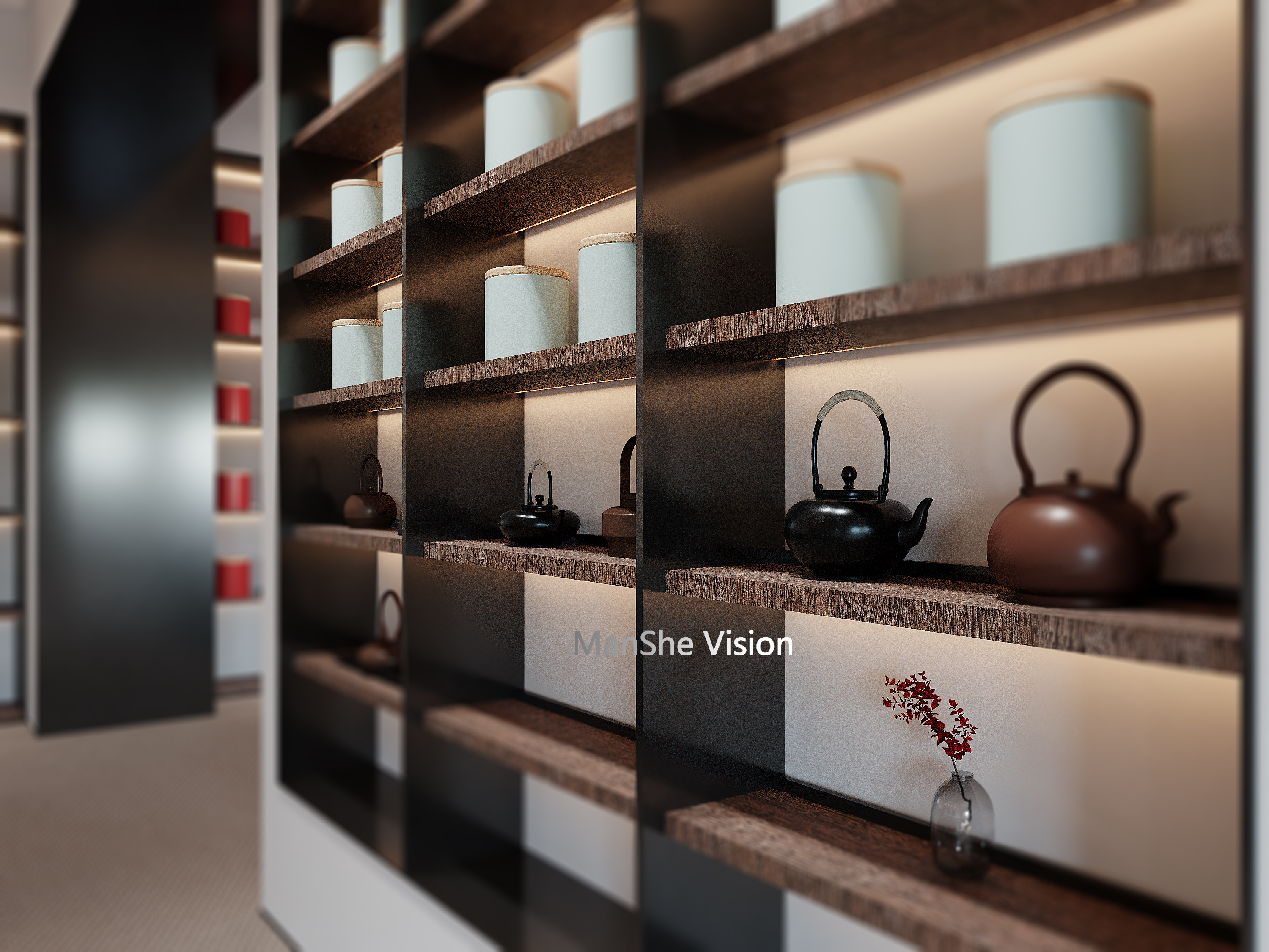 禅意曼蛇 · 东方语境与现代气息的艺术空间丨Team Vision Design-17