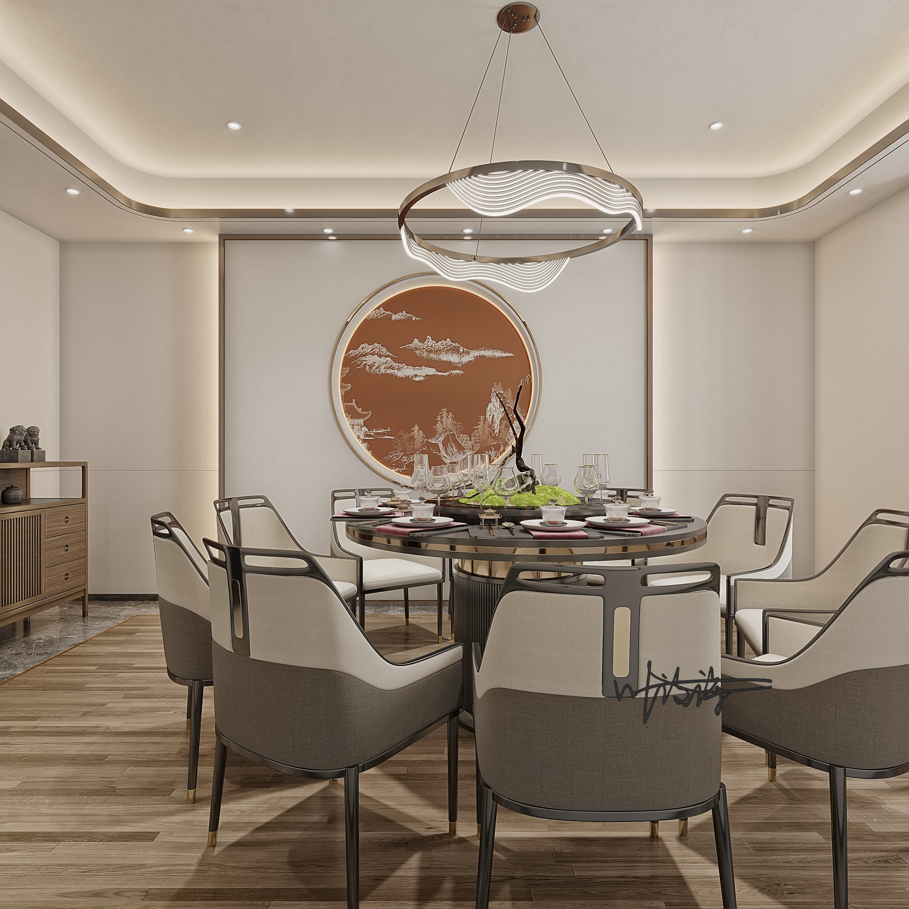 餐饮空间|棋牌室|包间|茶室-5