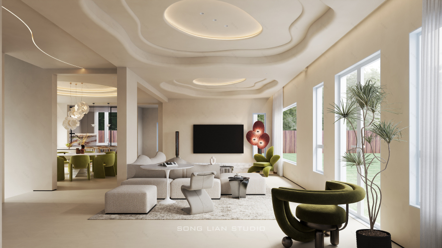 城市里的法式美学(北京市昌平区法式别墅)丨中国北京丨刘稼黛与宋濂-6