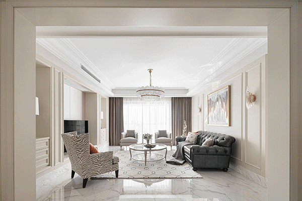 220㎡美式轻奢四室二厅设计丨美克美家常州设计中心-8