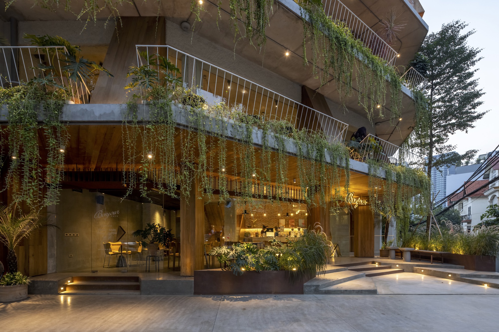 TNV 咖啡与综合大楼丨越南河内丨Comma Studio-26