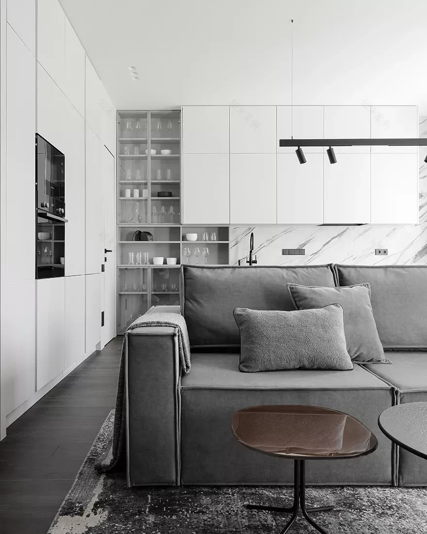 “Сердце столицы”单身公寓室内设计-13