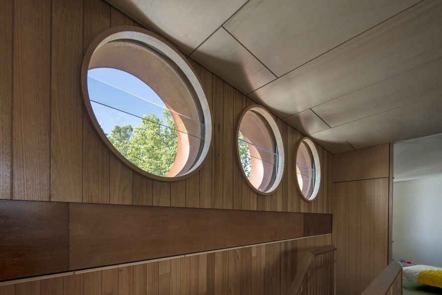 True North House Features a Unconventional Zig-Zag Metal Facade-26