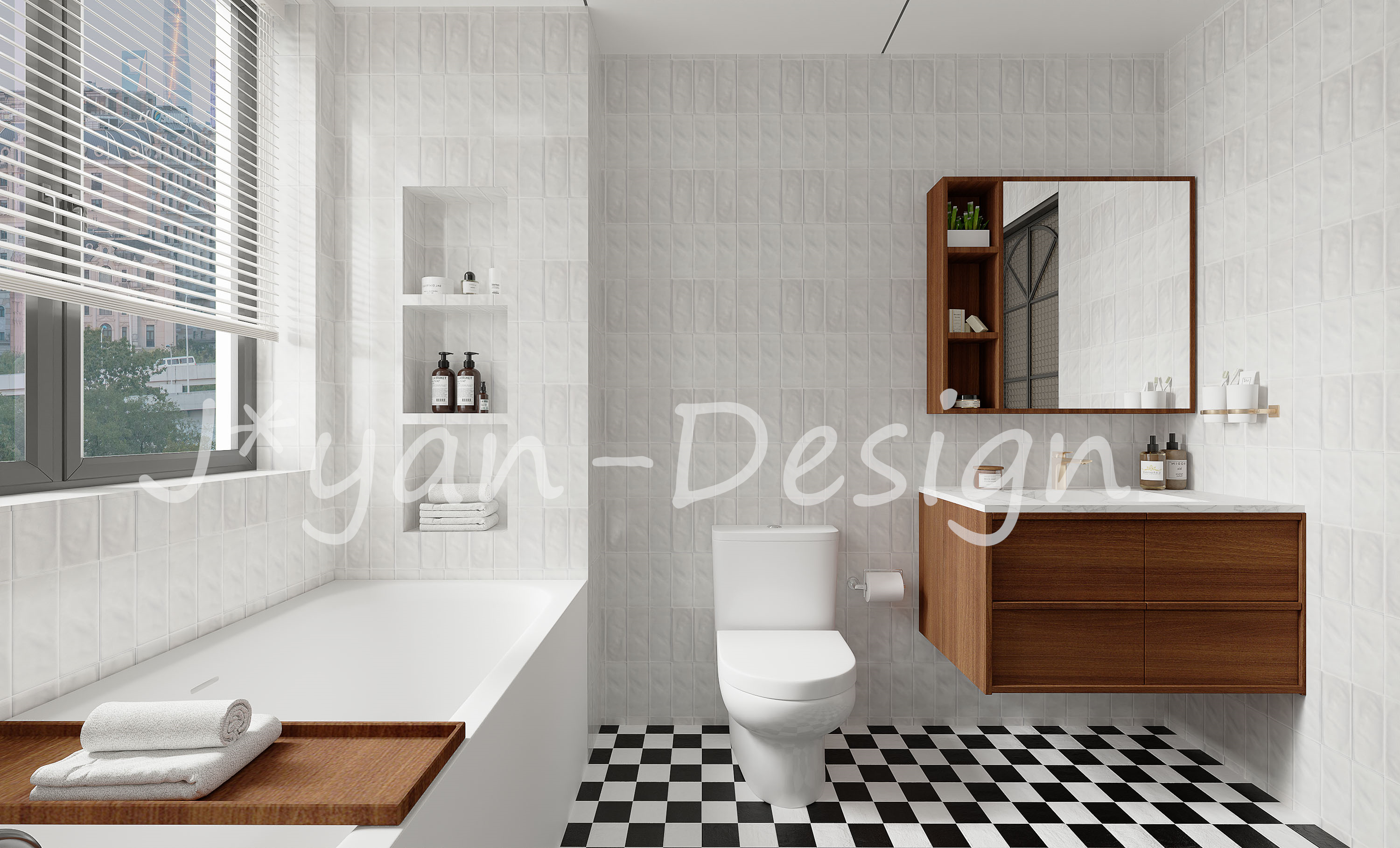 穿越时光的雅韵 —— 中古风家装效果图惊艳登场-7