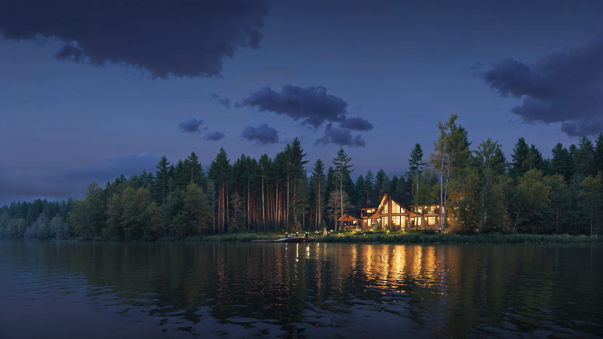 木屋3D可视化与动画展示-24