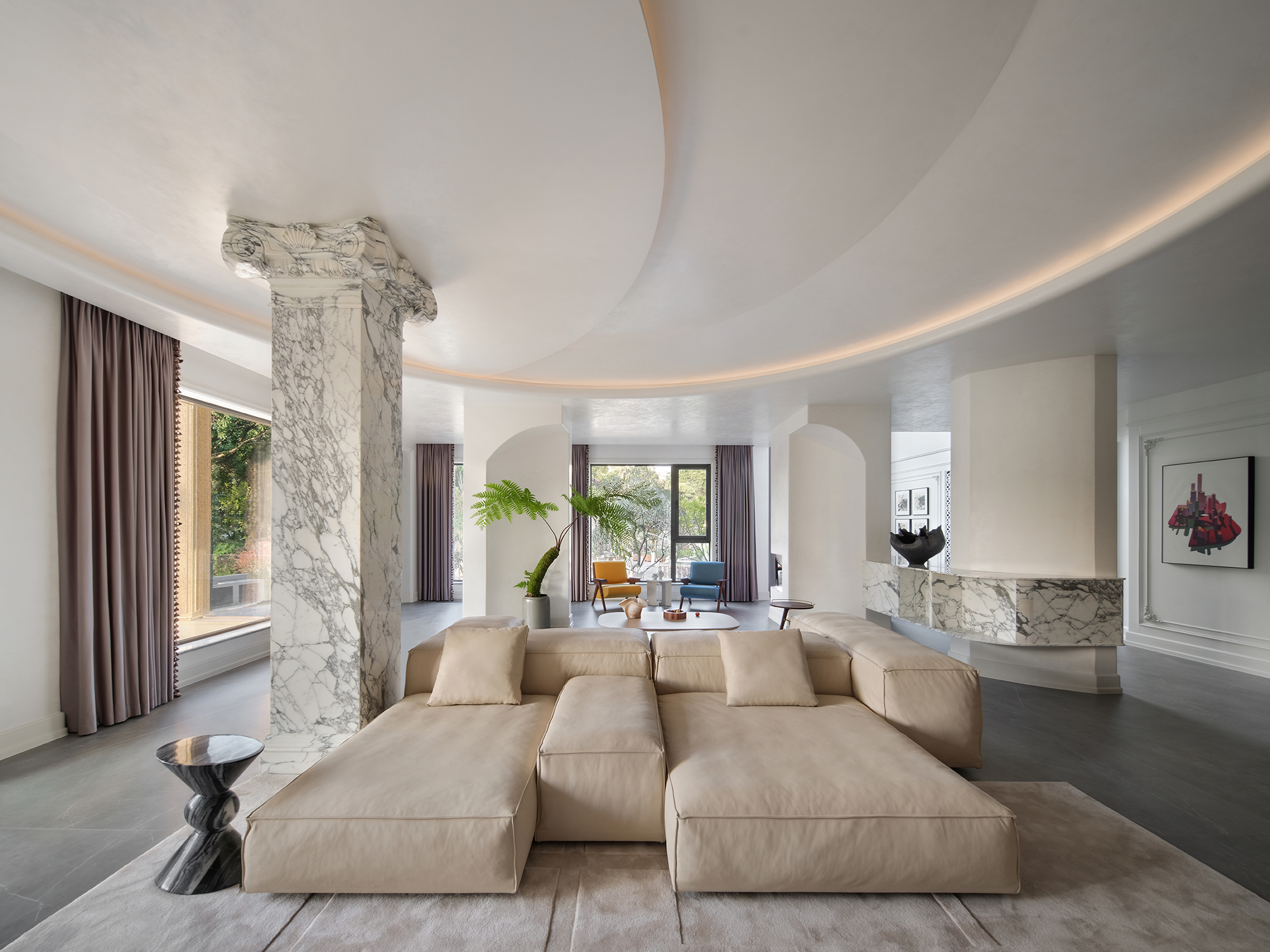 四季流转的家丨中国成都丨STUDIO.Y室内设计事务所,尚舍家软装,奥界园林-52