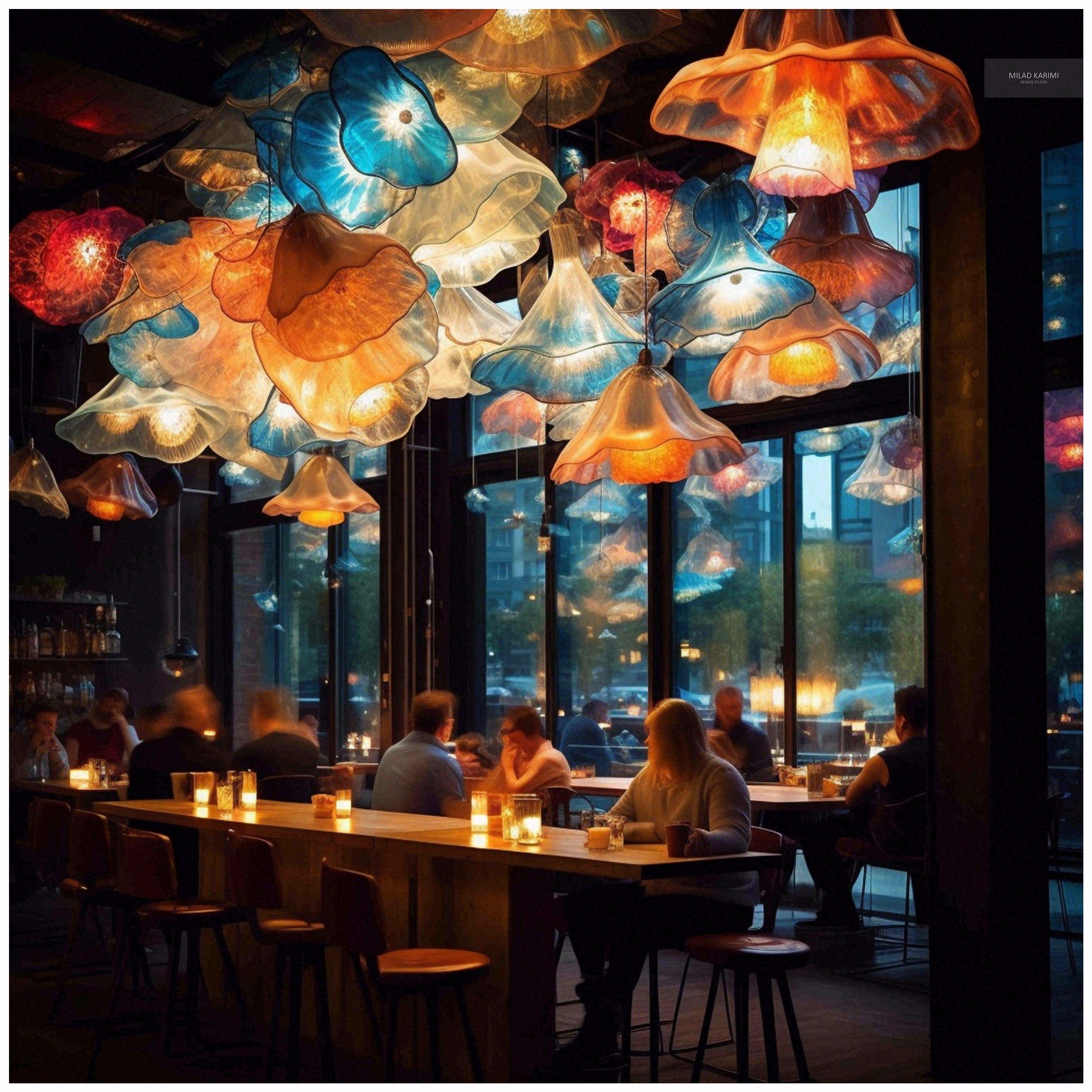 Colorful Mushrooms in Interior Design Part 01-1