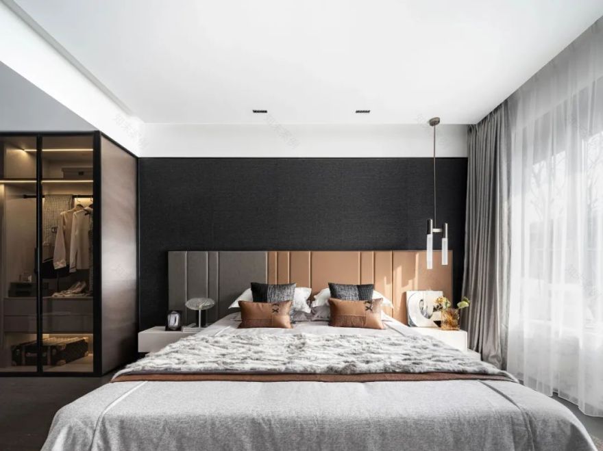 现代轻奢风的公寓-24