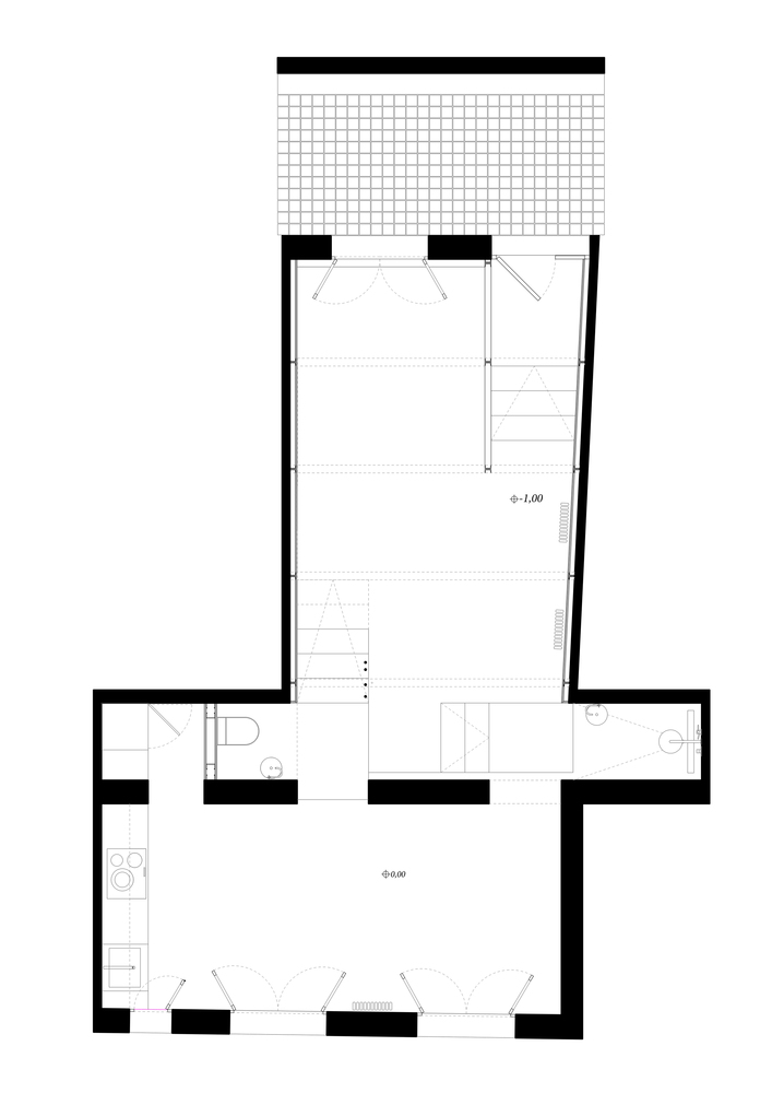 马德里 Cadarso House 的垂直空间艺术-31