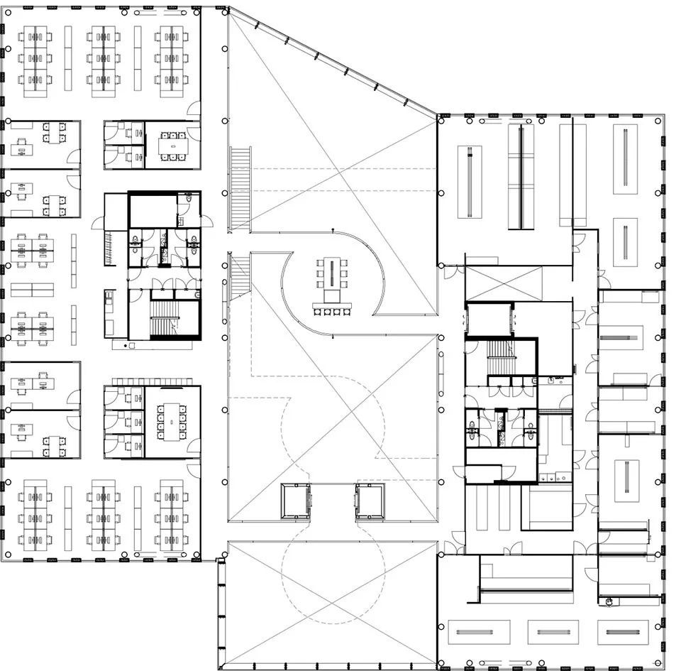 乌得勒支科技园 Genmab 科研大楼，绿色环保现代办公空间-61