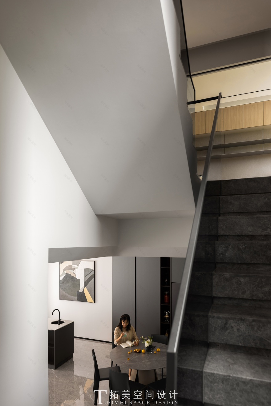 摩登时尚别墅设计丨中国丨拓美空间设计-23