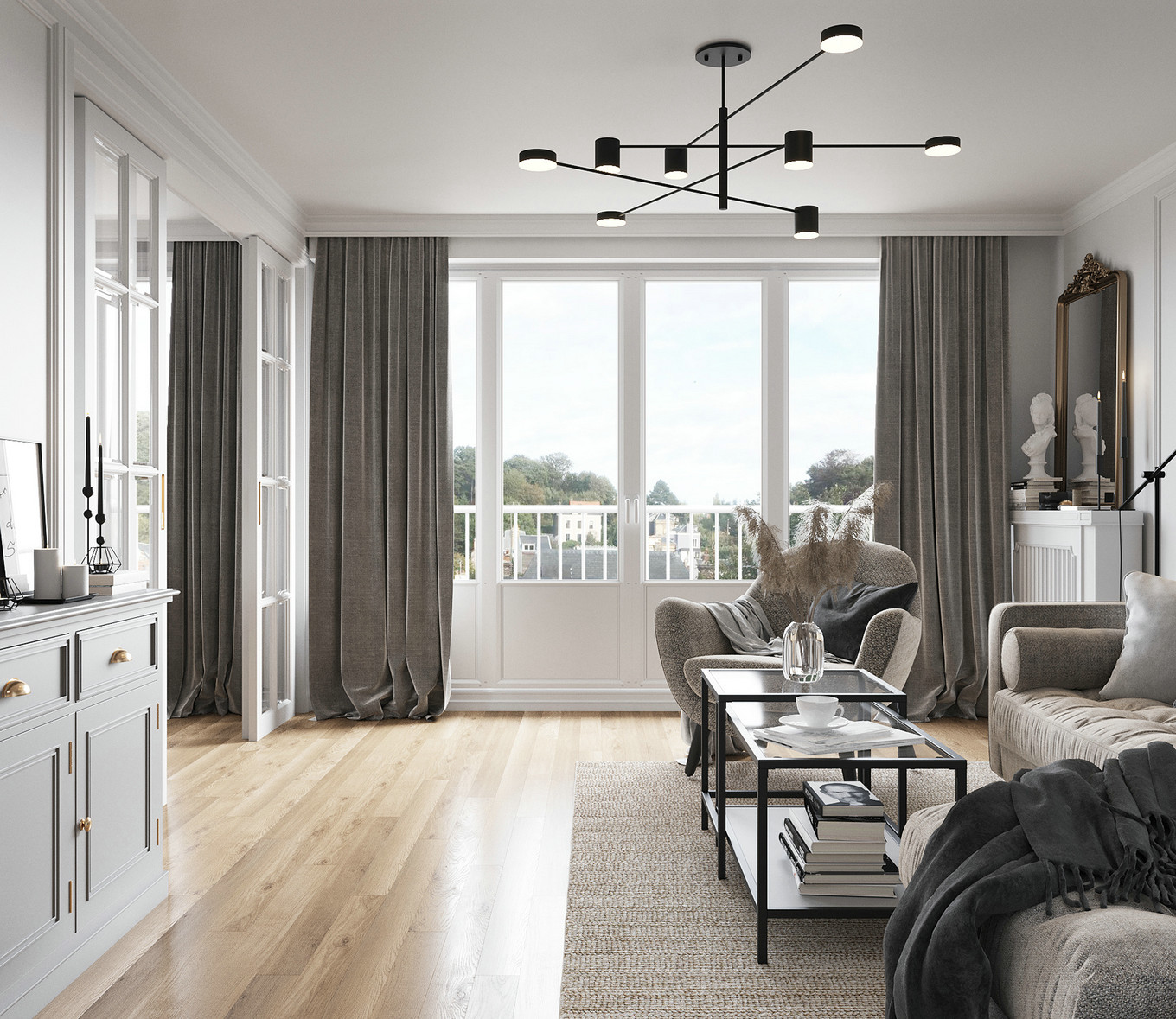 极简北欧 x 波西米亚 | 浪漫优雅的空间艺术-2