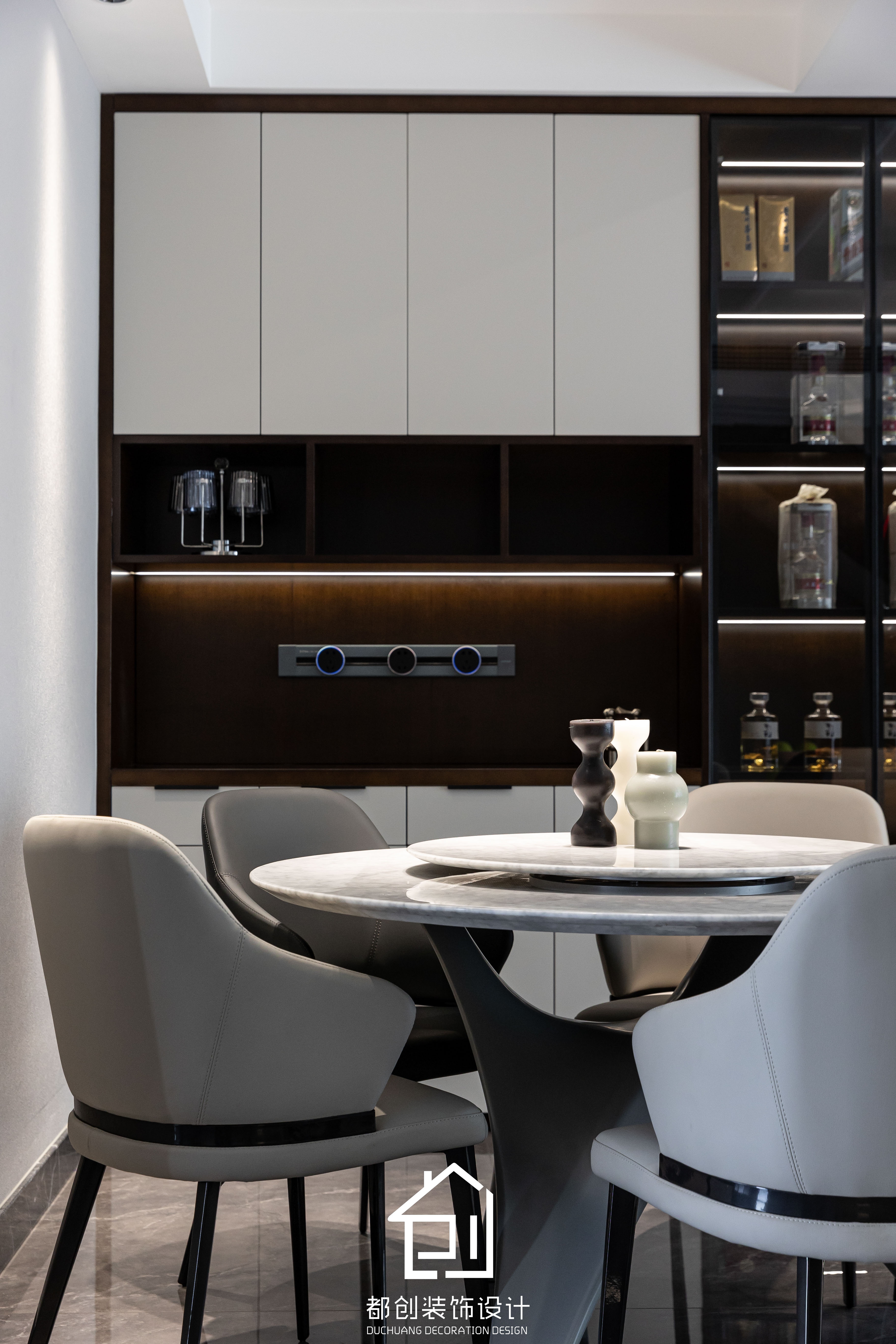 165方复式现代风| 都创装饰设计-4