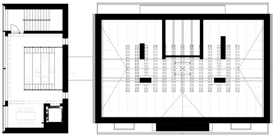 IGI 图书馆 | 废弃教区房改造成的现代城镇图书馆-63