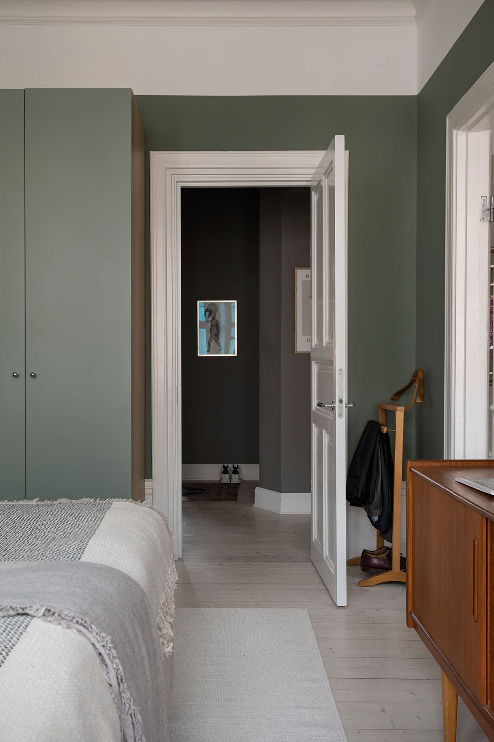 温馨舒适的斯堪的纳维亚风格公寓-21