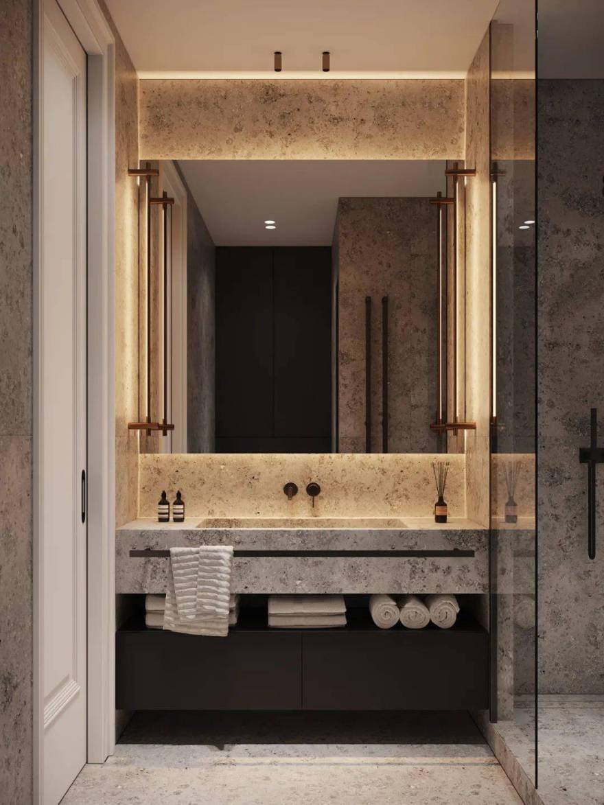 极简留白,诗意空间 · 现代高级住宅设计丨某某设计师-56