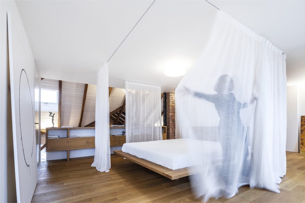 复古与现代交融的捷克公寓设计-19