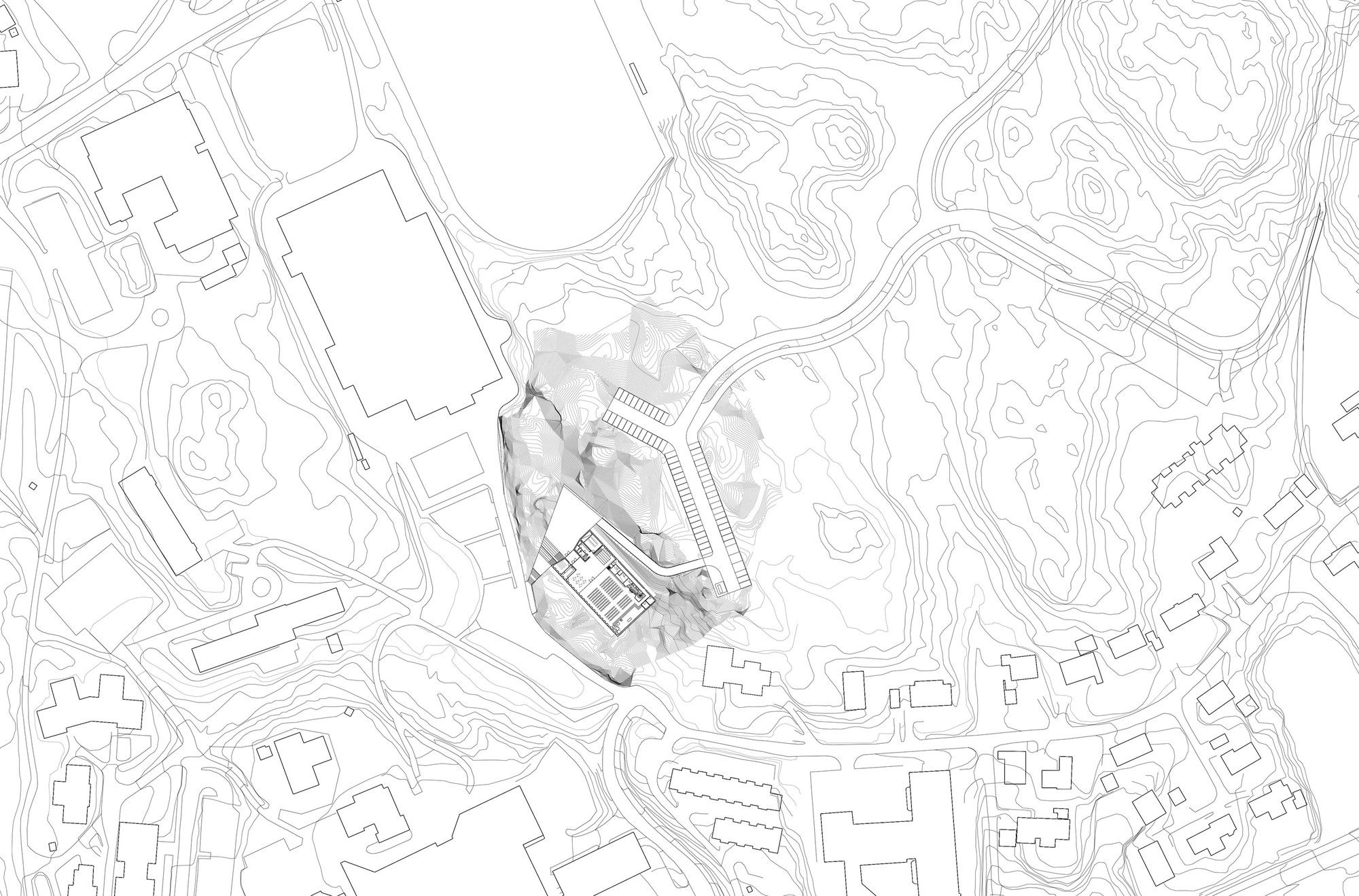 挪威 Knarvik 社区教堂——融入自然的信仰空间-42