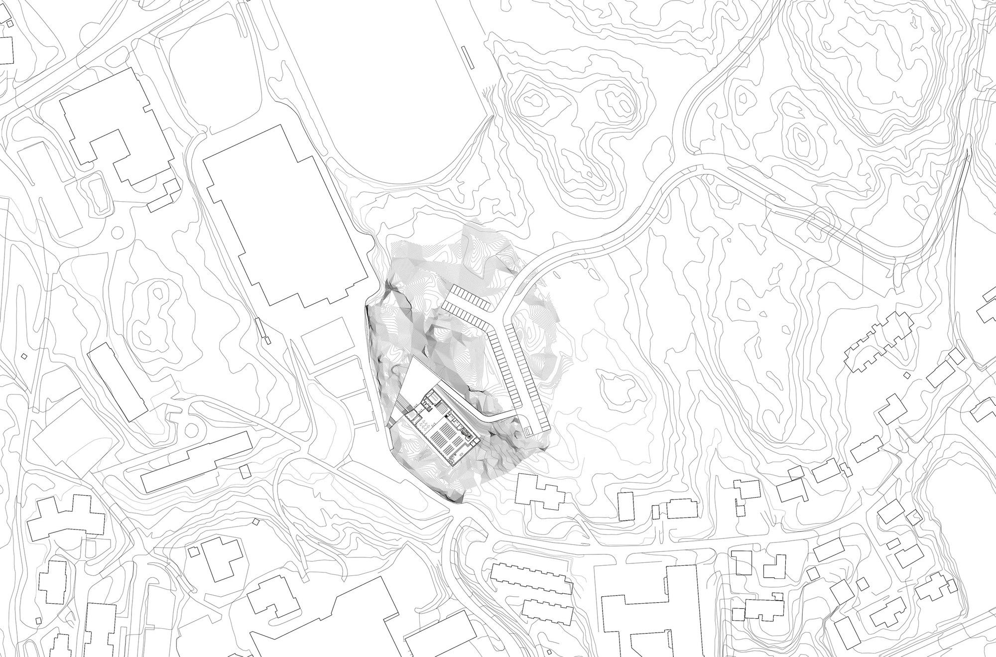挪威 Knarvik 社区教堂——融入自然的信仰空间-42