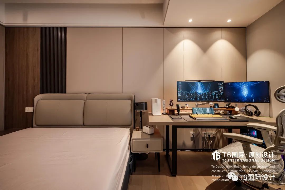 现代简约大改造 · 190m²不规则户型的空间艺术-82