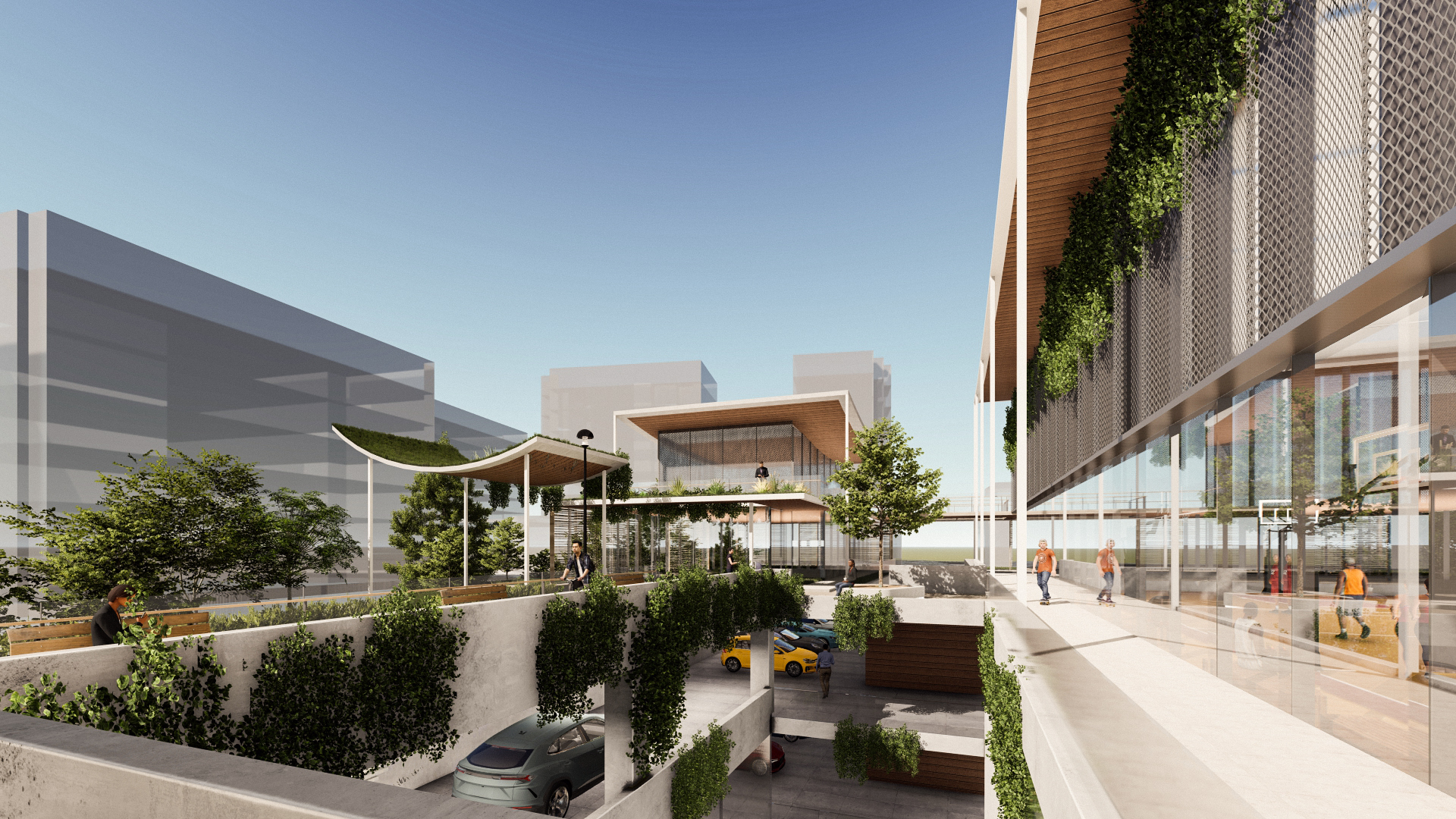 青岛聊城路停车场丨中国青岛丨gad-13