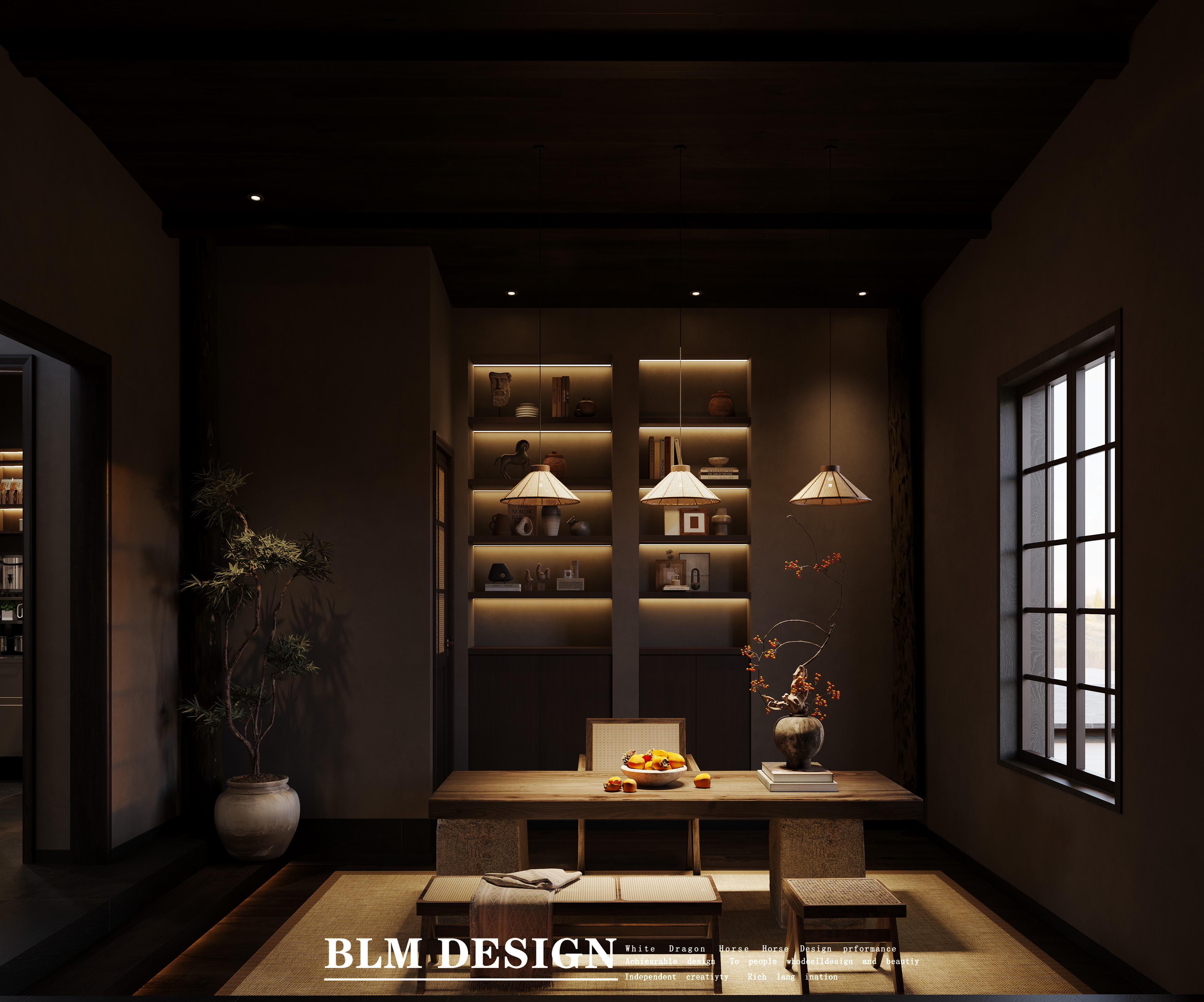茶馆丨白龙马设计-8