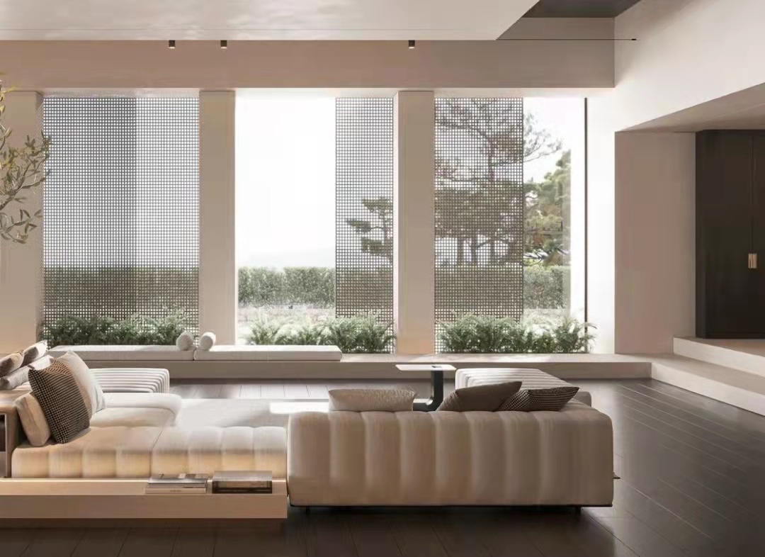 极简豪宅，暖色系主调，设计师打造舒适空间-1