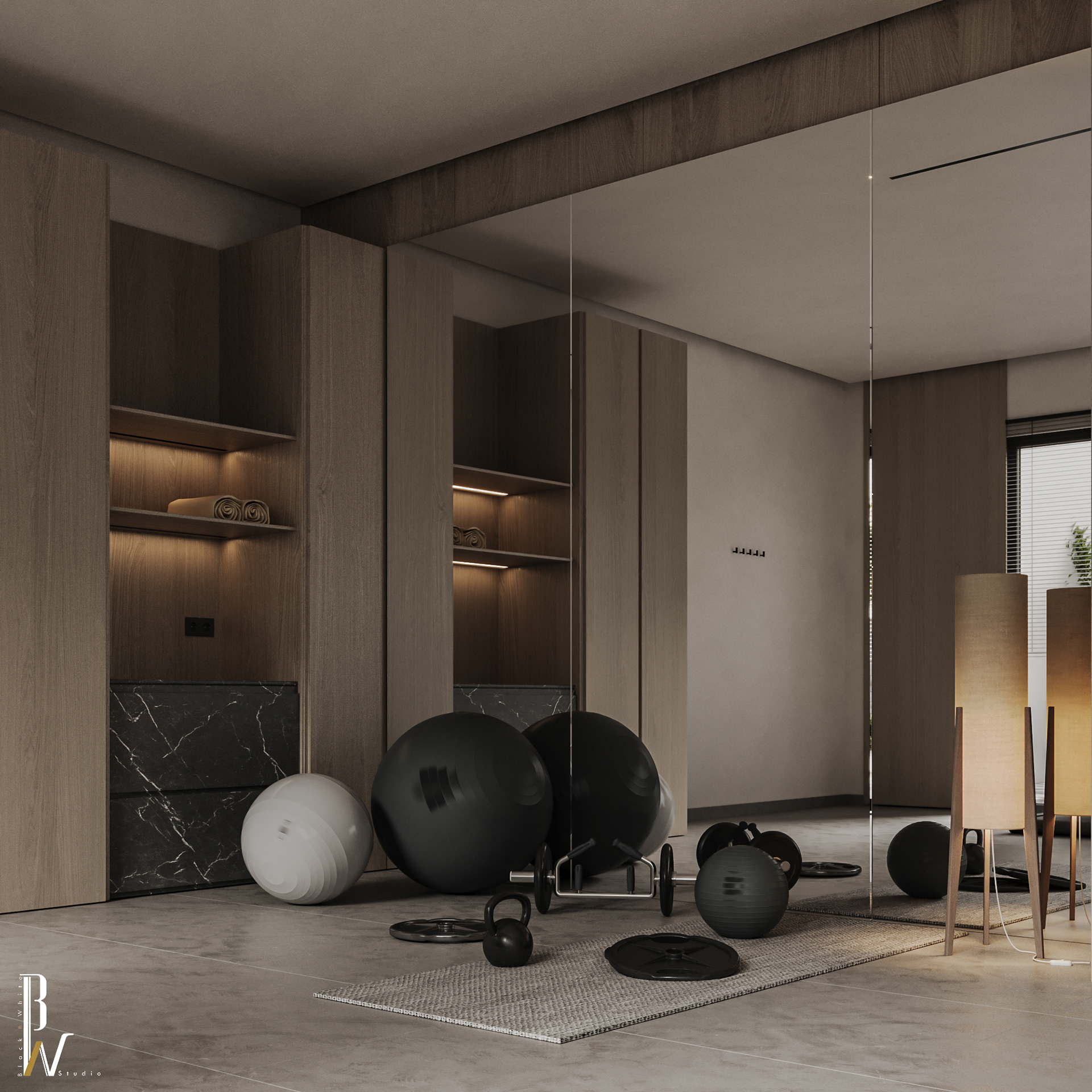 健身房丨Black N White-16