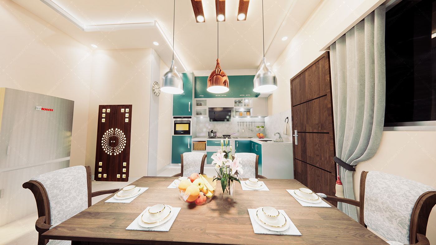 Kitchen, Dinning, Interior, Cookhouse-3