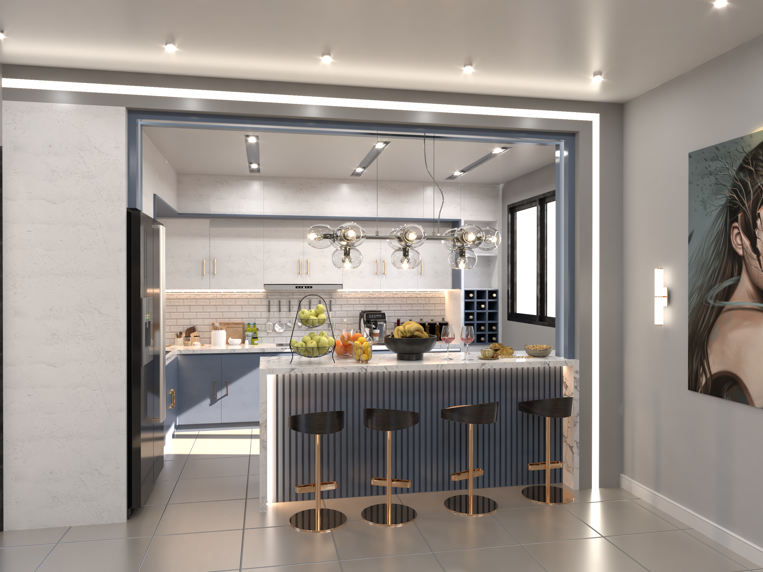 Living-Kitchen room-6