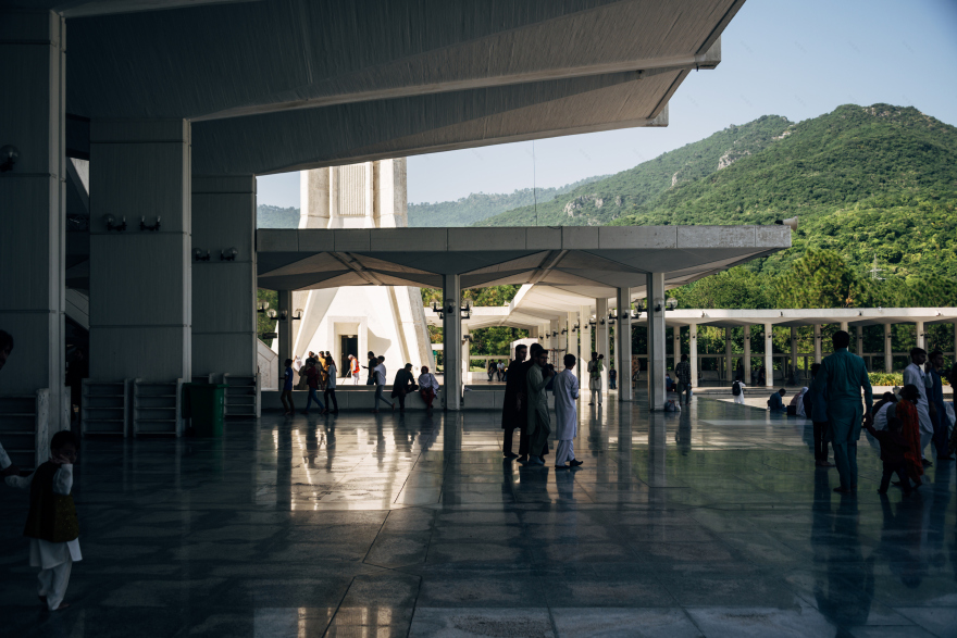 Faisal Mosque(费萨尔清真寺)丨巴基斯坦伊斯兰堡丨土耳其建筑师Vedat Dalokay-19
