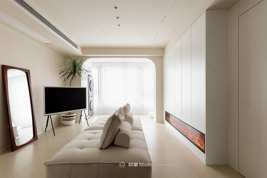 上海奶油风住宅丨中国上海丨对象 Studio-5