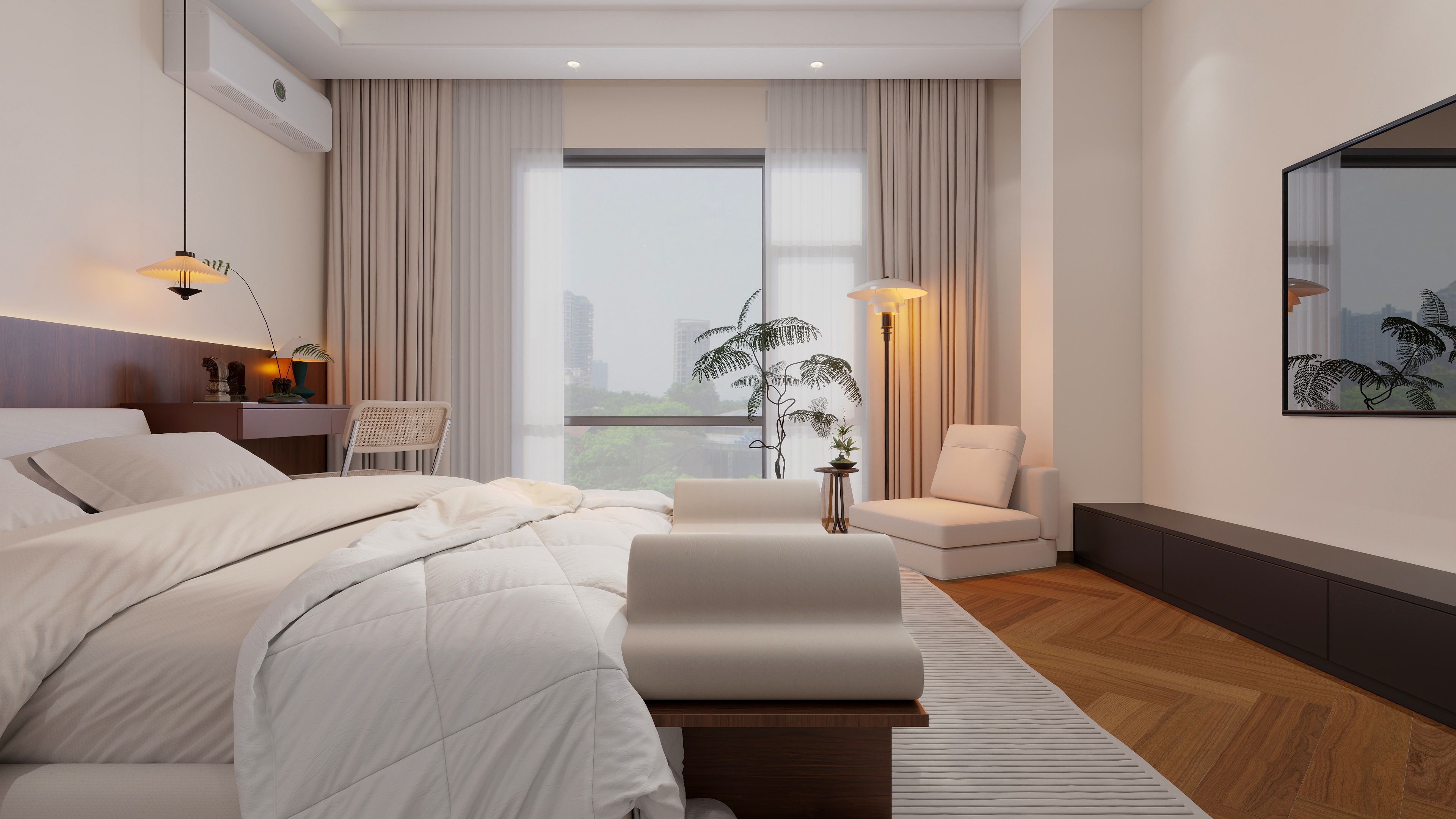 兼顾古韵与舒适，摒弃繁复雕饰-中古风民宿案例-5