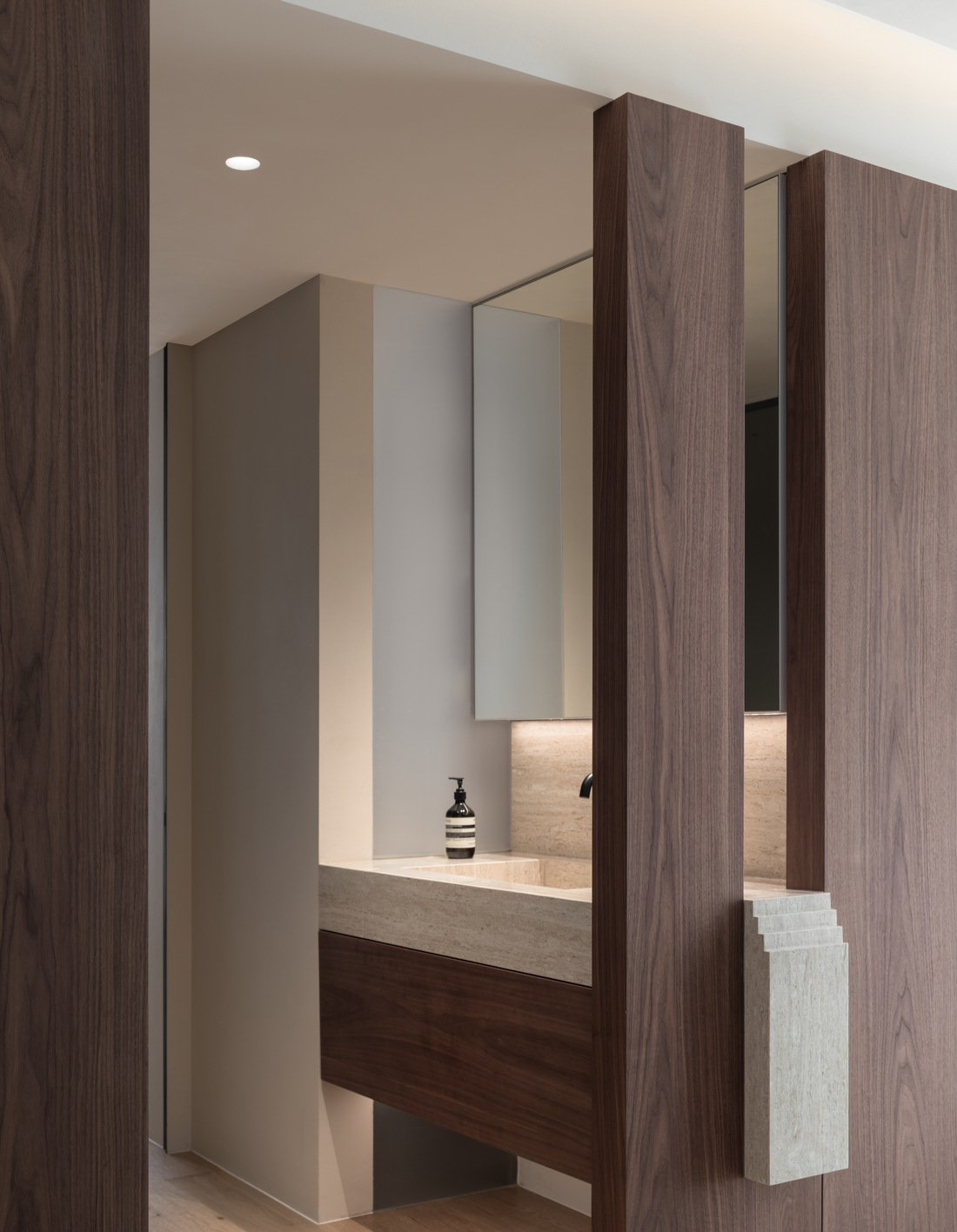 LDK联动造洄游动线,温暖的木质极简家-30