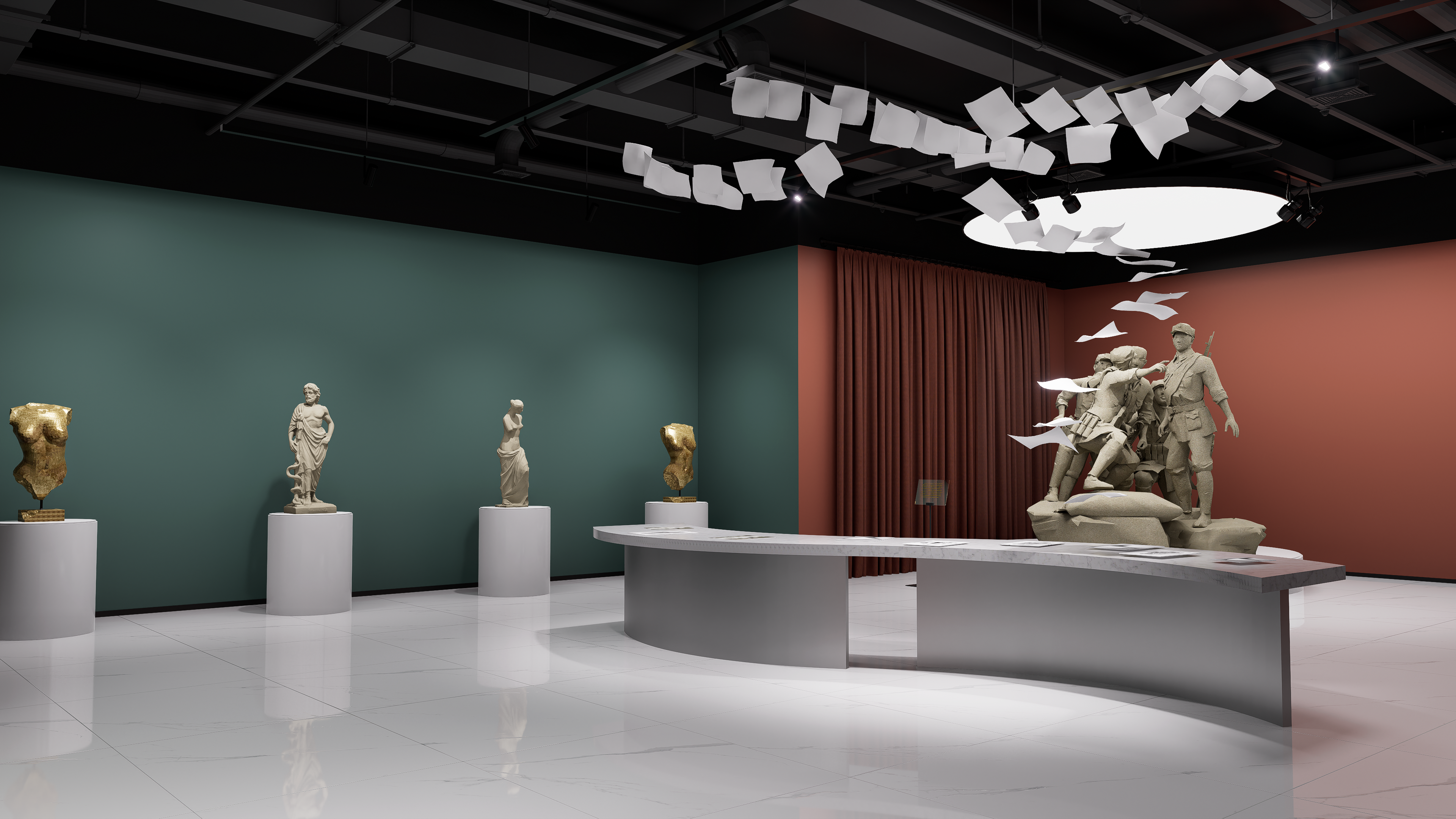 雕塑馆艺术美术馆-8