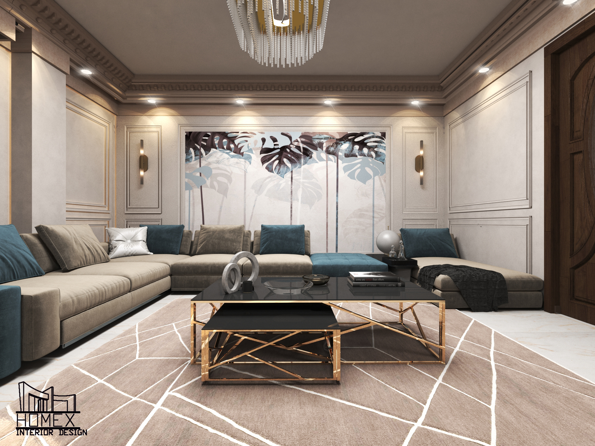 Classic design of reception 2023 , interior 6.2022-0